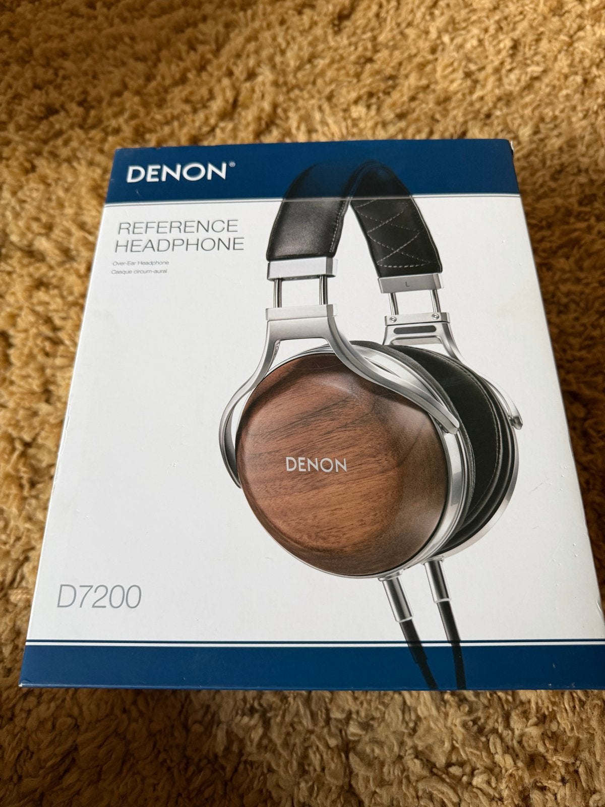 Denon D7200 Reference Hoofdtelefoon - Over-ear, Audio, Tv en Foto, Koptelefoons, Denon, Ophalen of Verzenden, Zo goed als nieuw