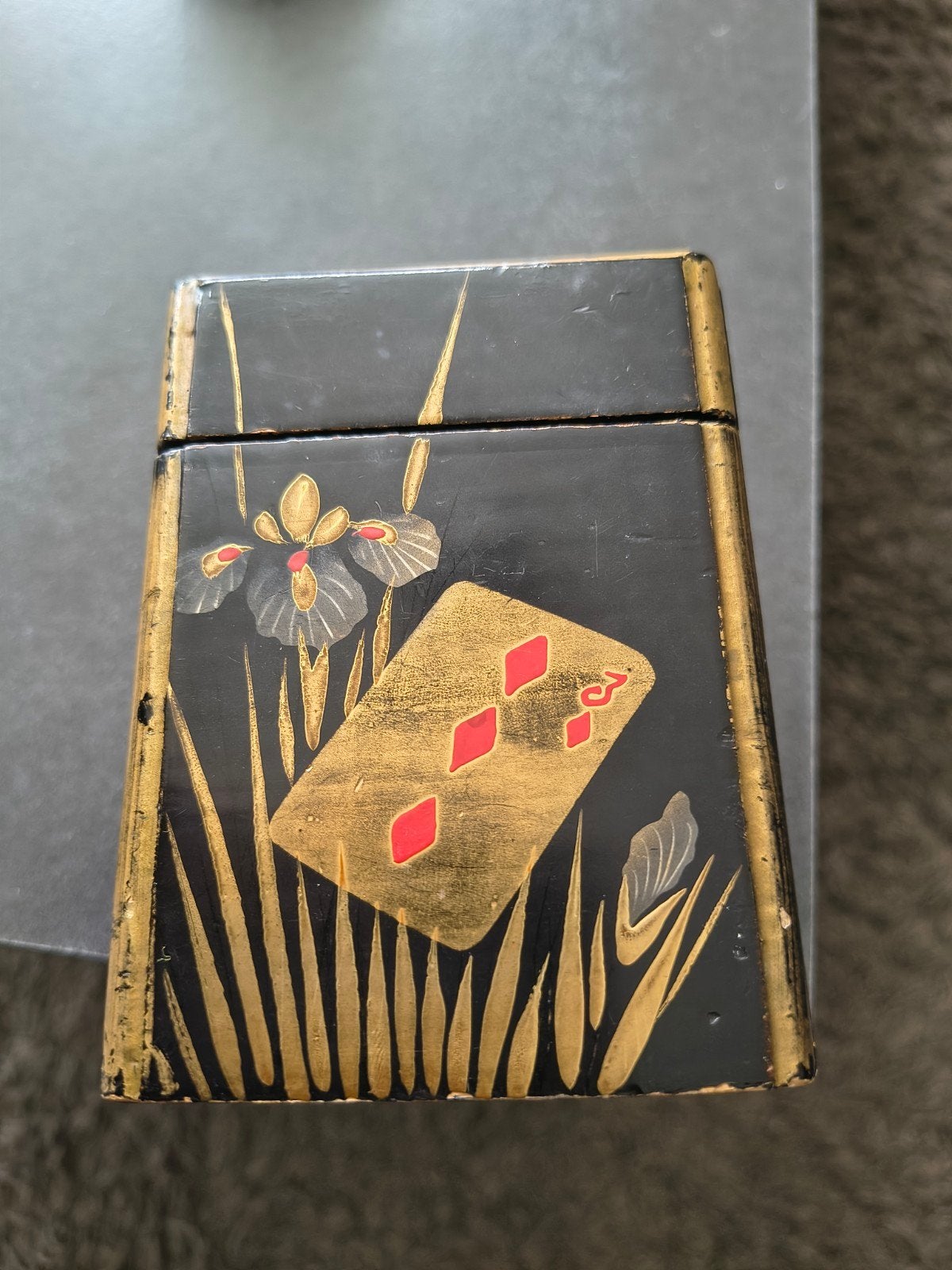Maki -e lakdoos Japan, Antiek en Kunst, Curiosa en Brocante, Ophalen
