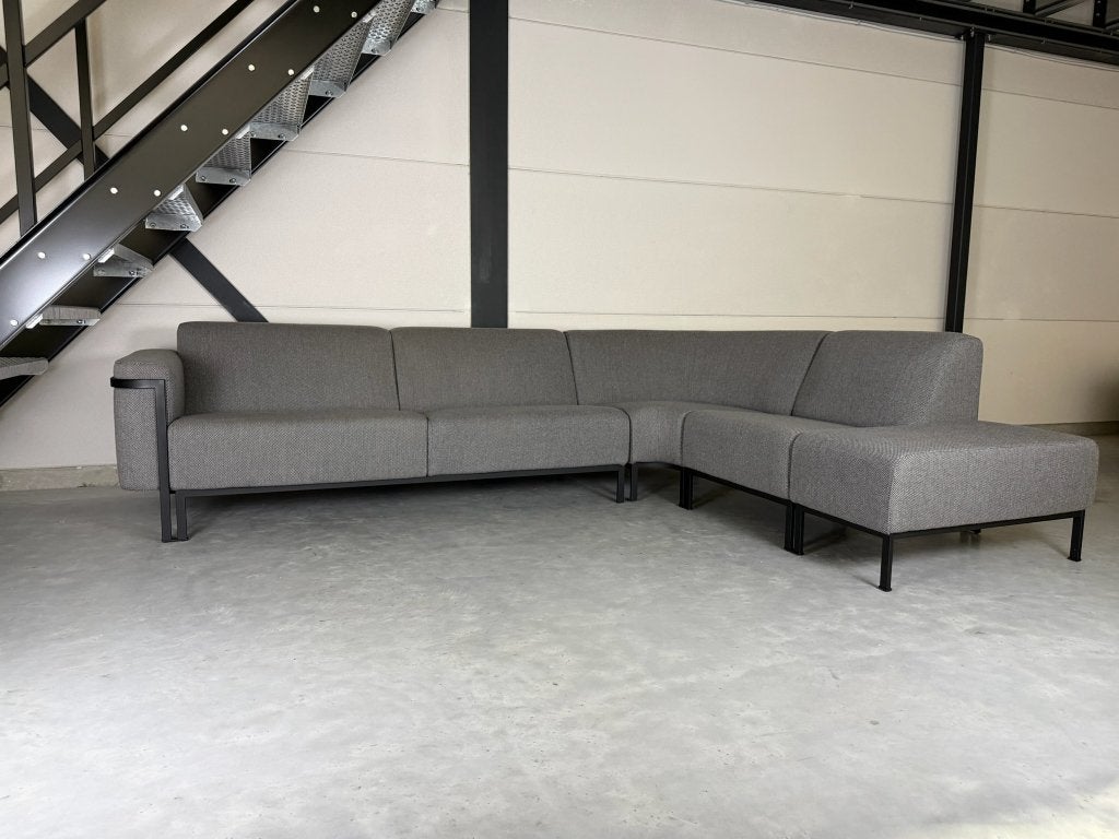 Harvink Flink Hoekbank – Ploegstof - Nieuwstaat, Ophalen, 250 tot 300 cm, Pode Jori Harvink Artifort, Hoekbank