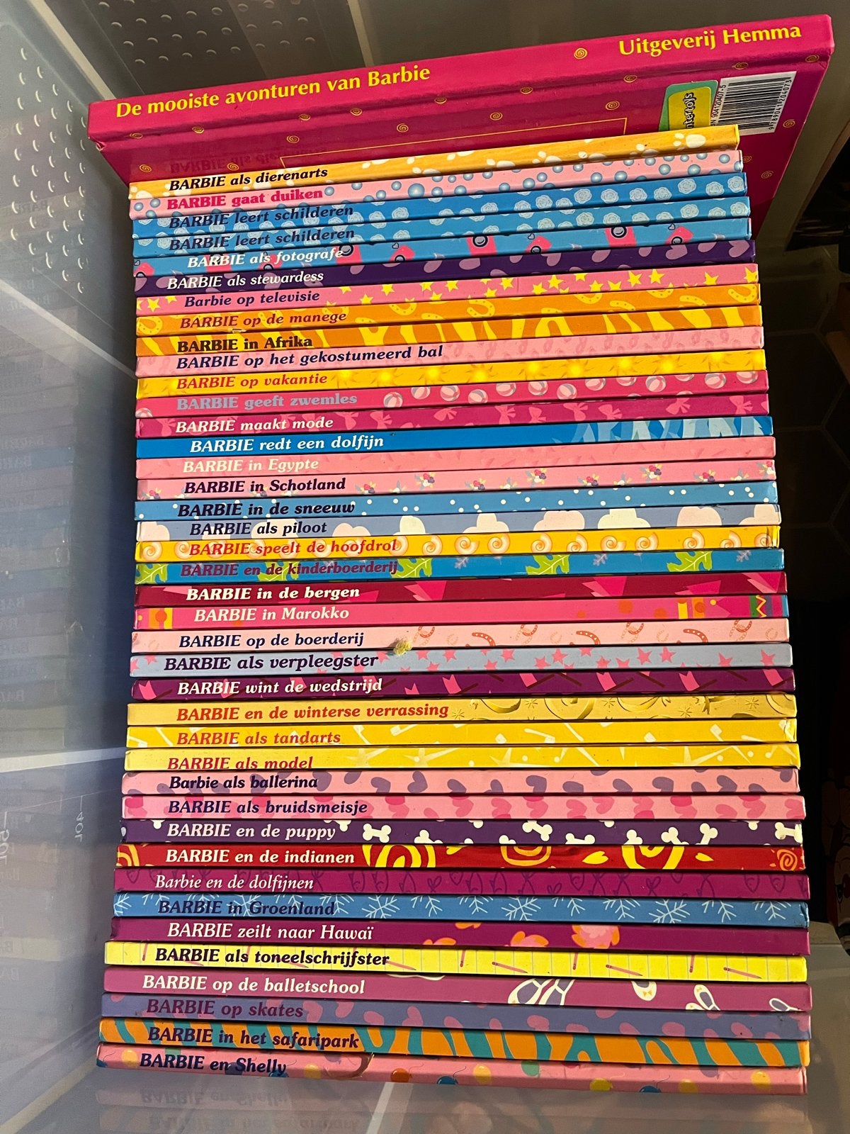 Grote collectie Barbie boekjes - Zo goed als nieuw, Ophalen, Zo goed als nieuw, Fictie algemeen