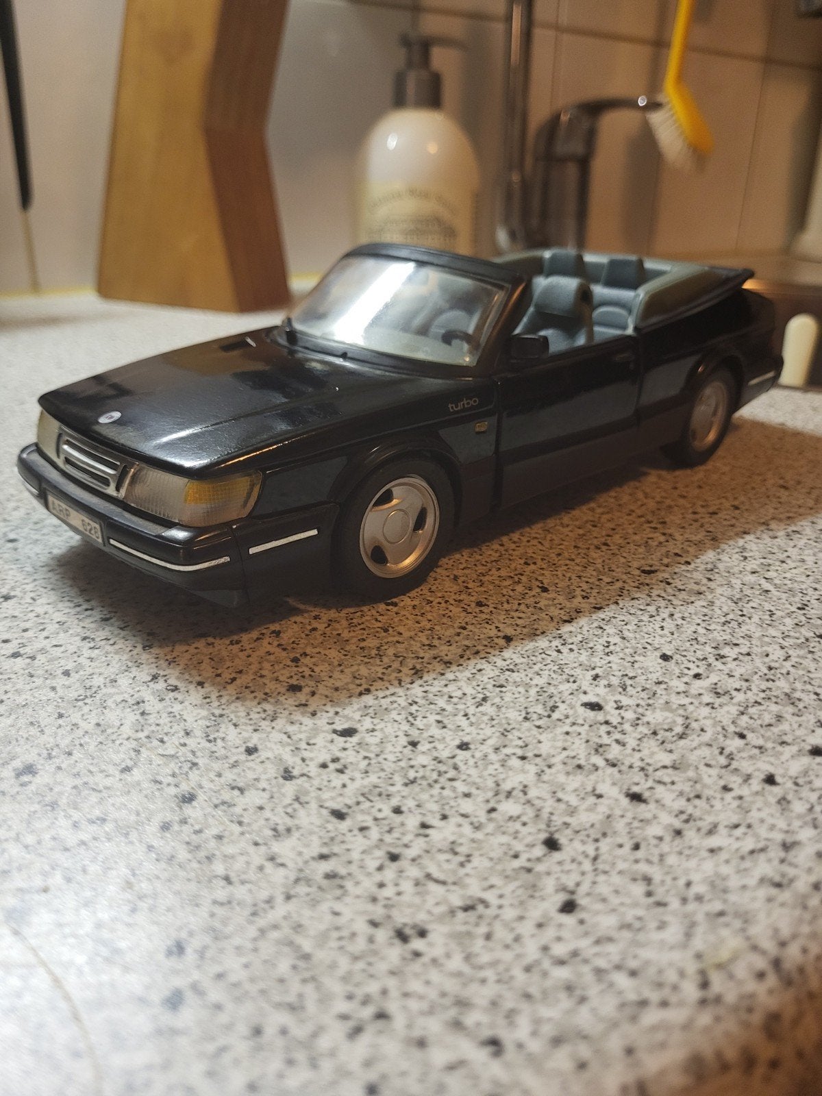 Saab 900 Cabrio 1:18 modelauto van Anson, Ophalen of Verzenden, Gebruikt, Auto, Anson