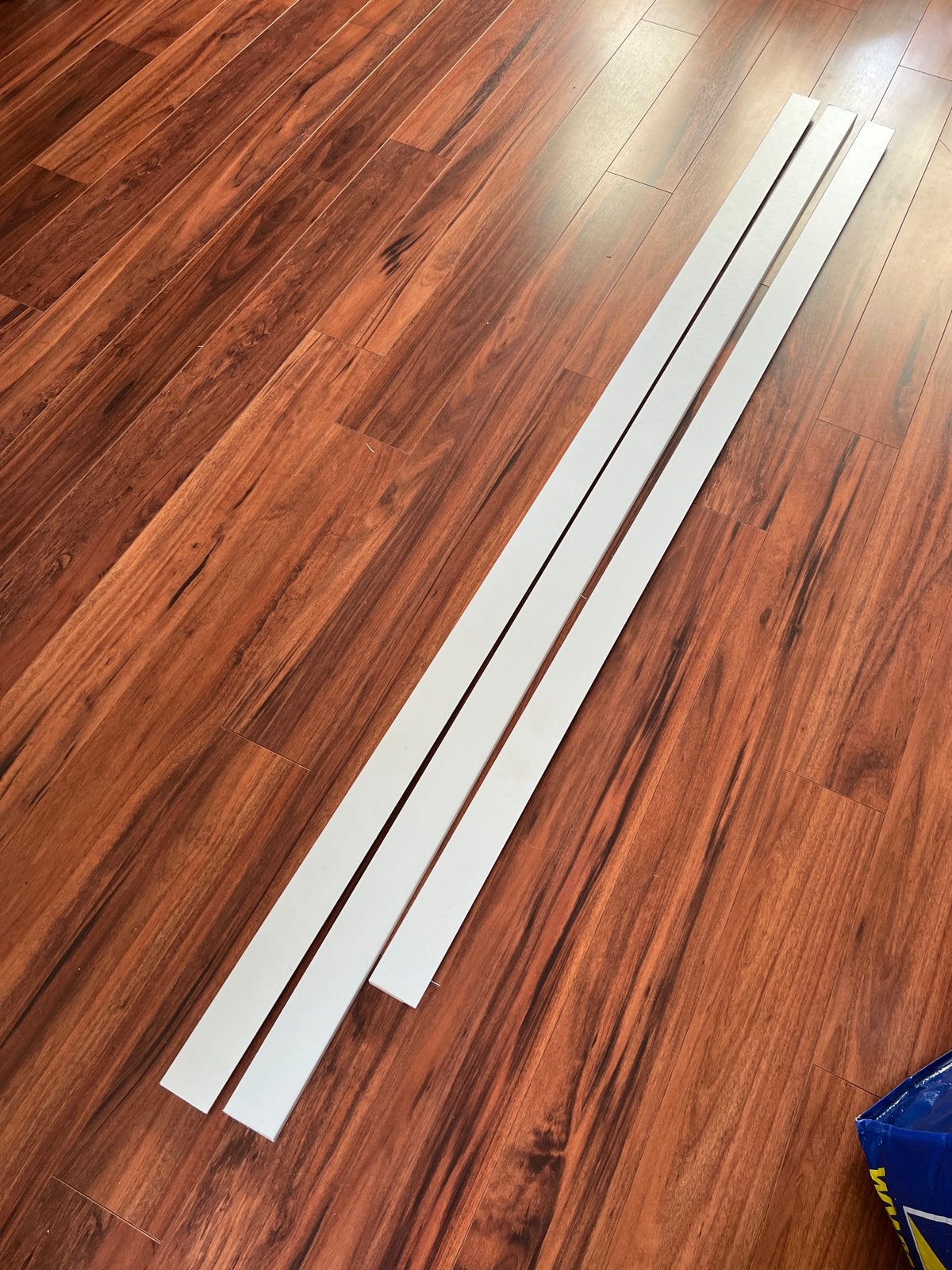 IKEA Plinten - Wit MDF - 10 stuks, Ophalen, Zo goed als nieuw, Mdf, 150 tot 200 cm