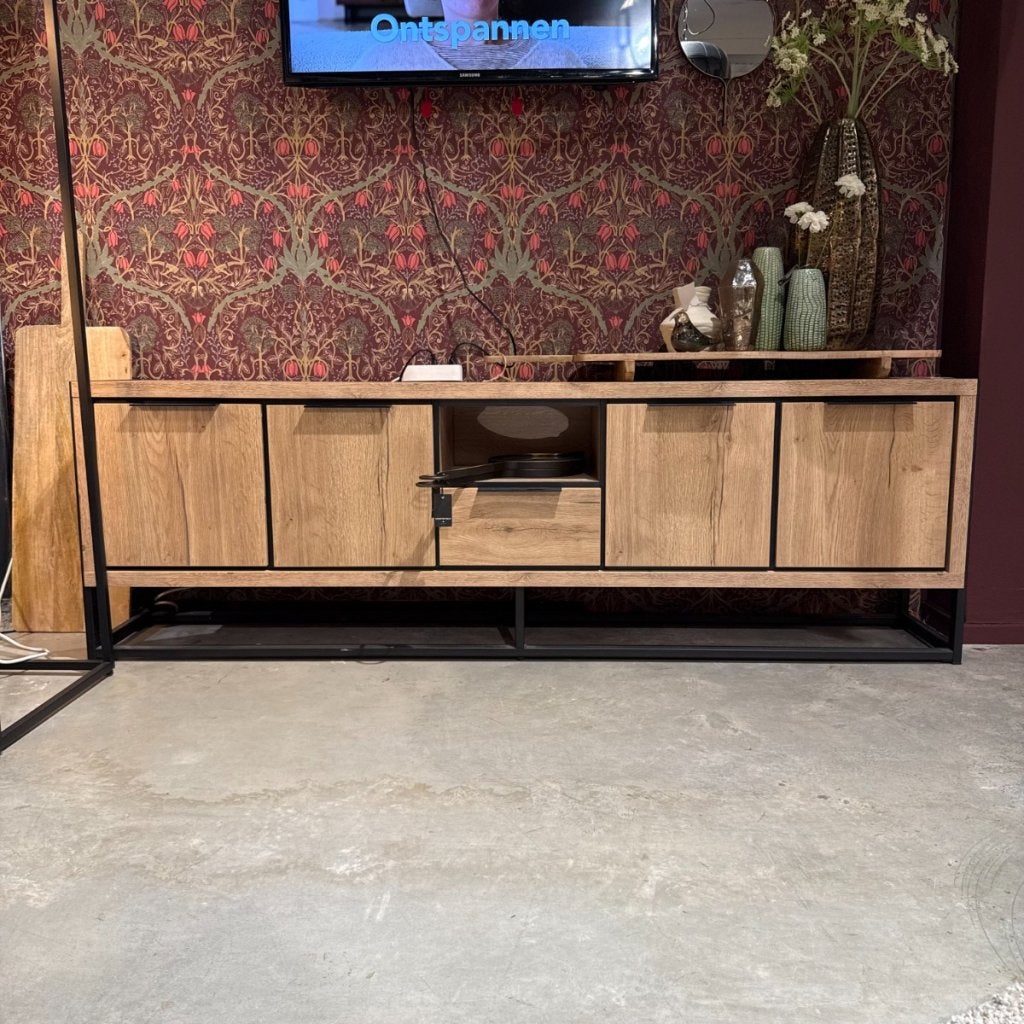 Tv- meubel Cornedo - Melamine - 193 cm - Pronto Wonen, Niet ingevuld, Niet ingevuld, Niet ingevuld