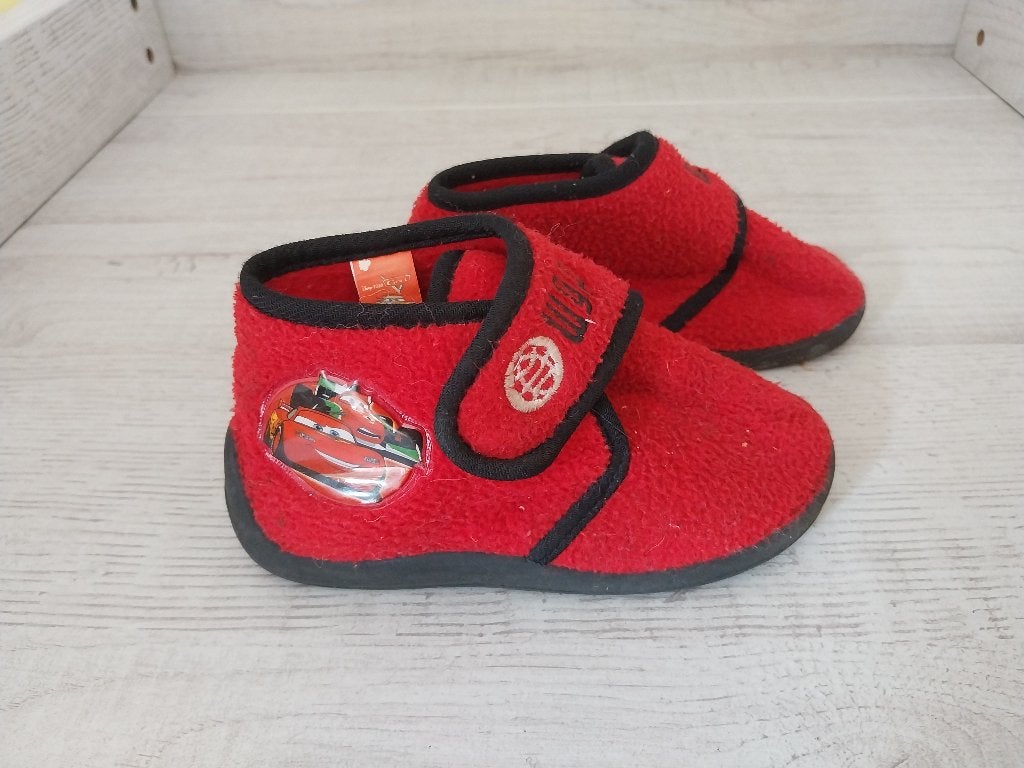 Disney/Pixar Cars sloffen maat 25, Disney, Gebruikt, Overige typen, Ophalen of Verzenden