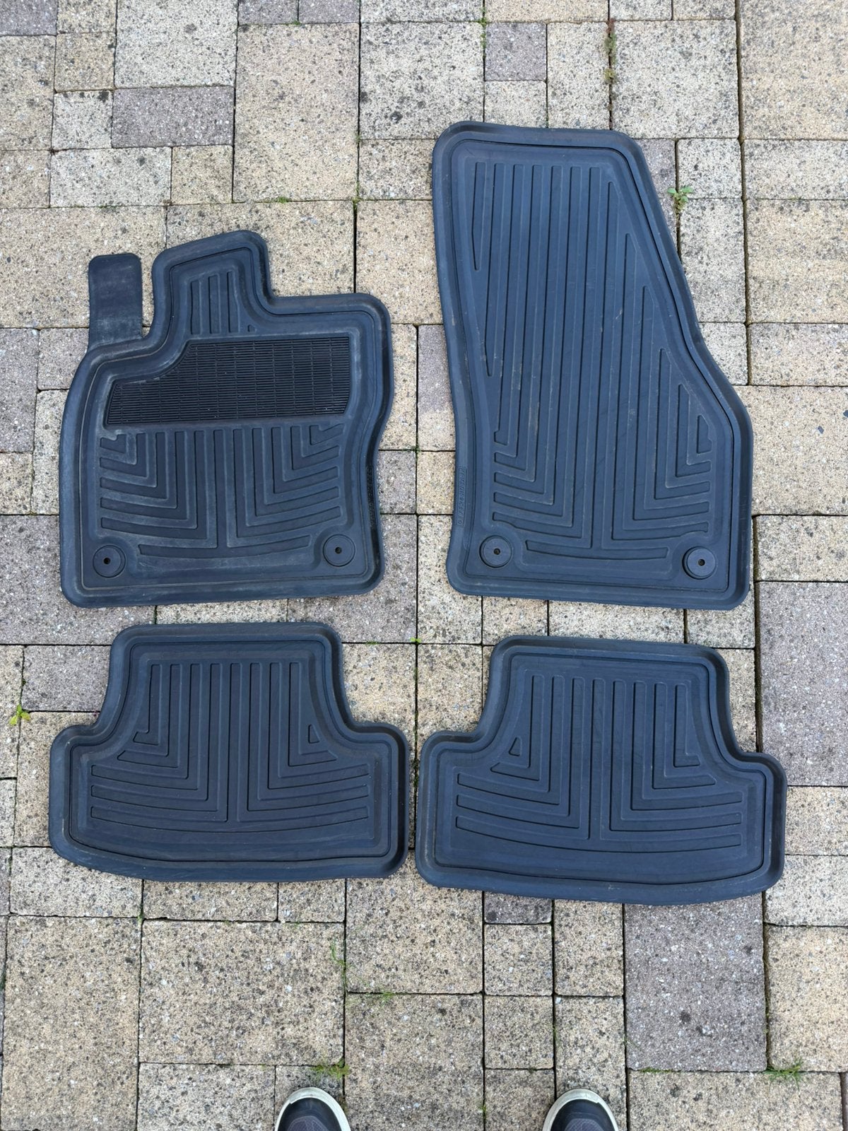Rubber automatten VW Golf VII, Ophalen of Verzenden, Zo goed als nieuw