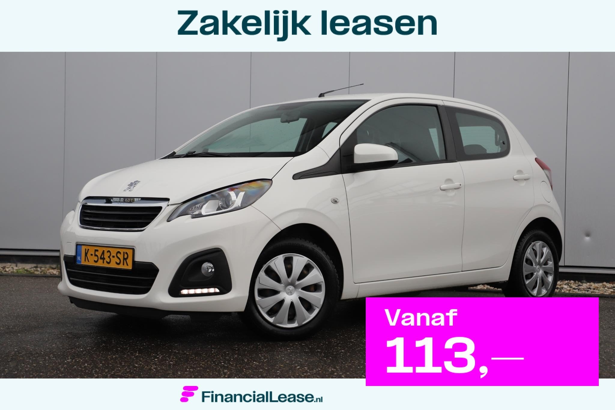 Peugeot 108 1.0 e-VTi Active Navigatie Achteruitrijcamera Bl, Voorwielaandrijving, Stof, Gebruikt, Euro 6
