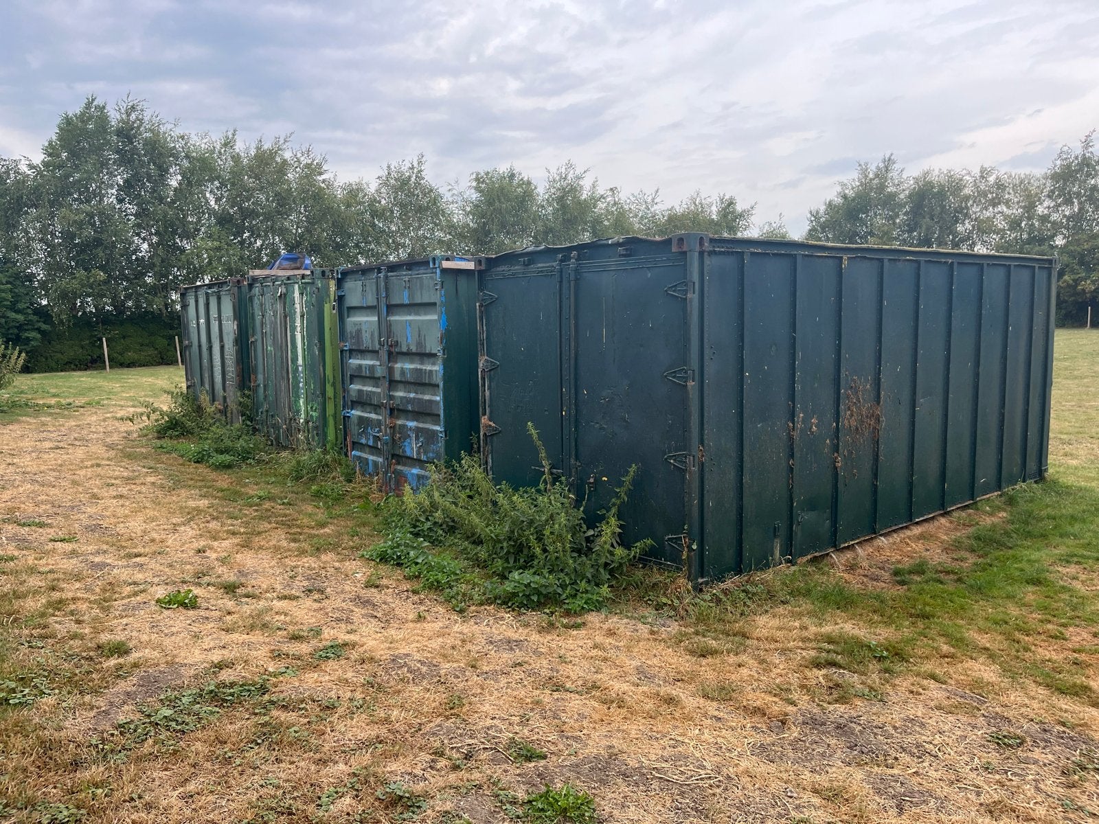 Opslagcontainers - Diverse maten en condities, Ophalen