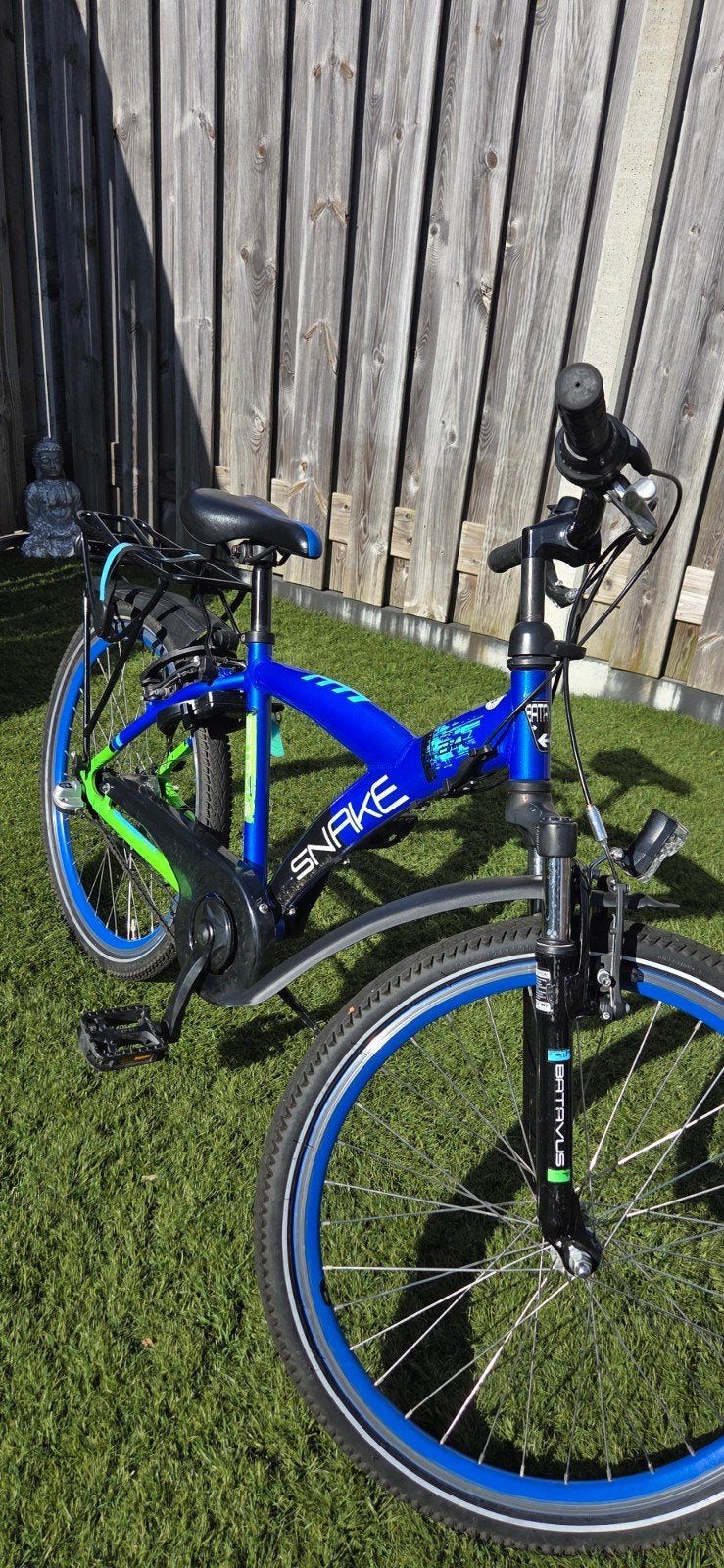 Stoere Batavus Snake 24 inch, Ophalen, Terugtraprem, Versnellingen, Batavus Snake fiets