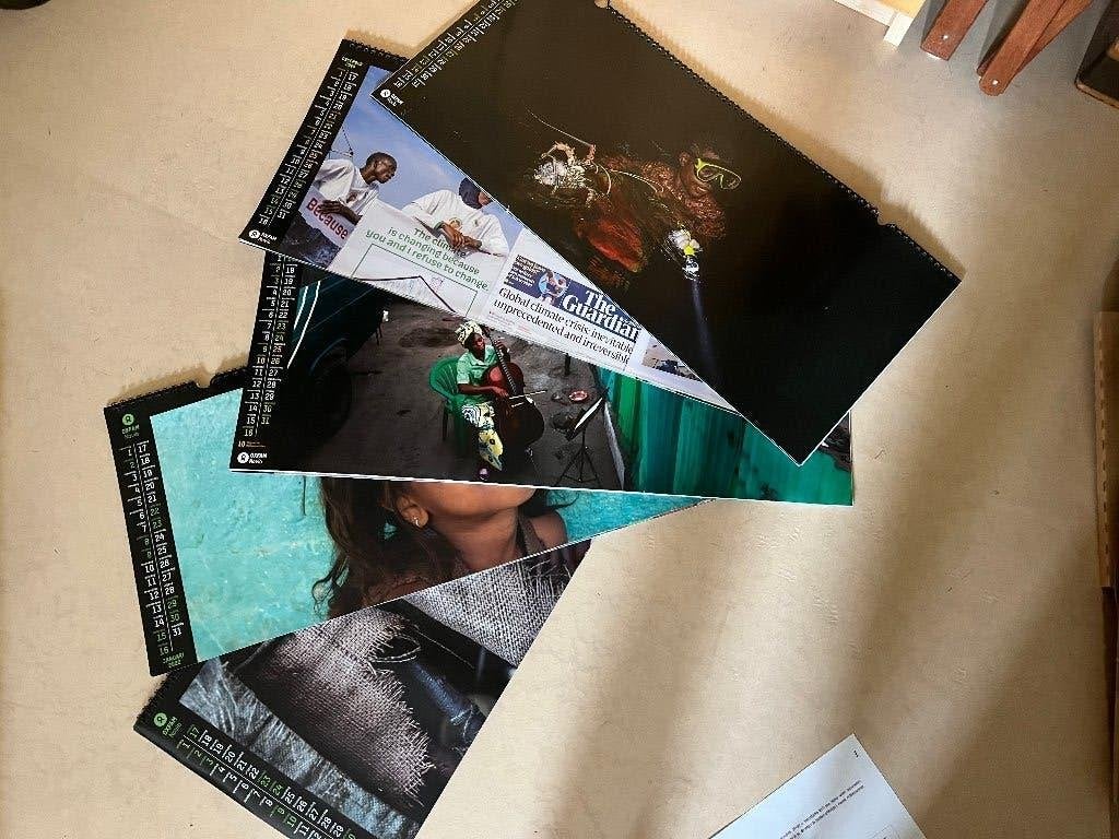 novib kalenders, Ophalen of Verzenden, Maandkalender, Zo goed als nieuw