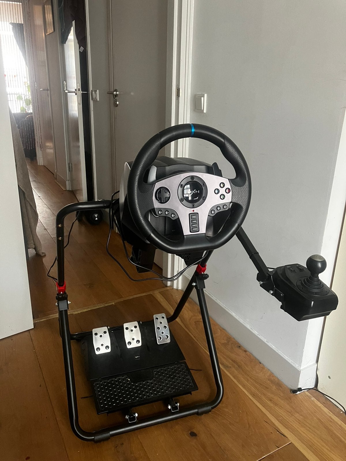PXN V9 Gaming Stuur met standaard, Ophalen, Zo goed als nieuw