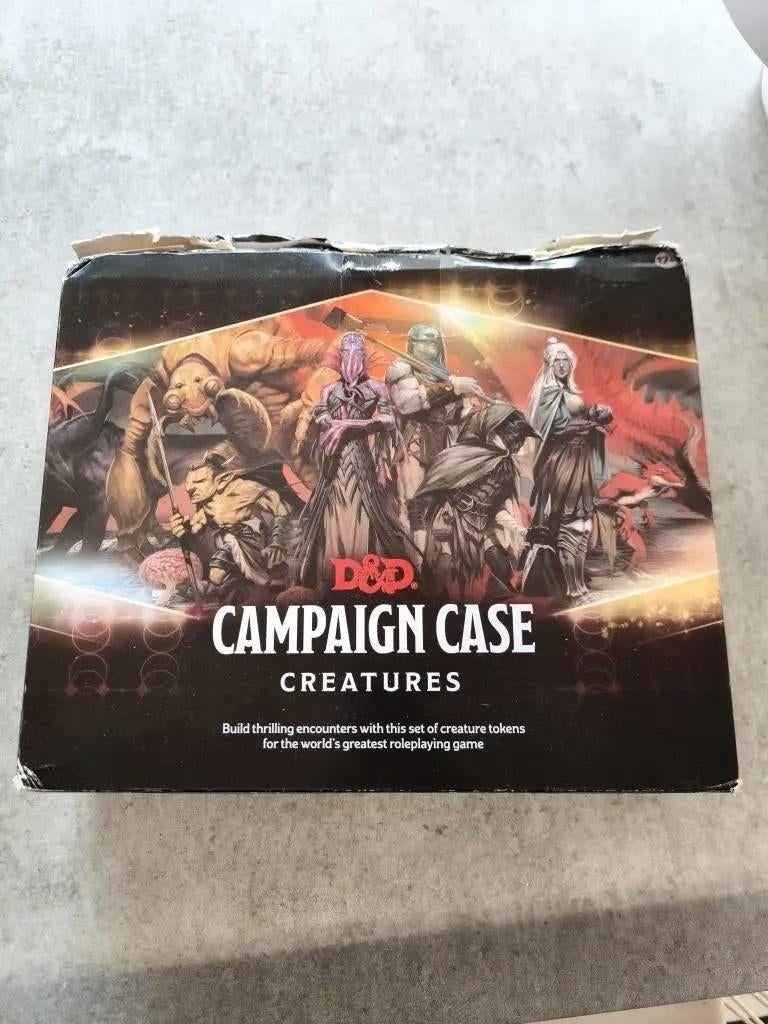 D&D 5th ed. Campaign Case: Creatures, Verzamelen, Beelden en Beeldjes, Ophalen of Verzenden, Nieuw