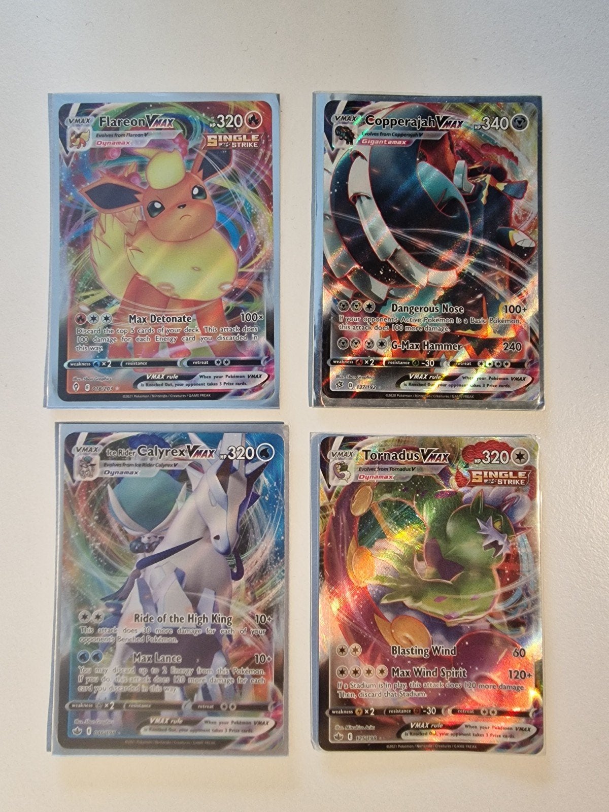 Pokémon VMAX kaarten - Diverse Vmax Kaarten, Ophalen of Verzenden, Zo goed als nieuw, Meerdere kaarten, Foil