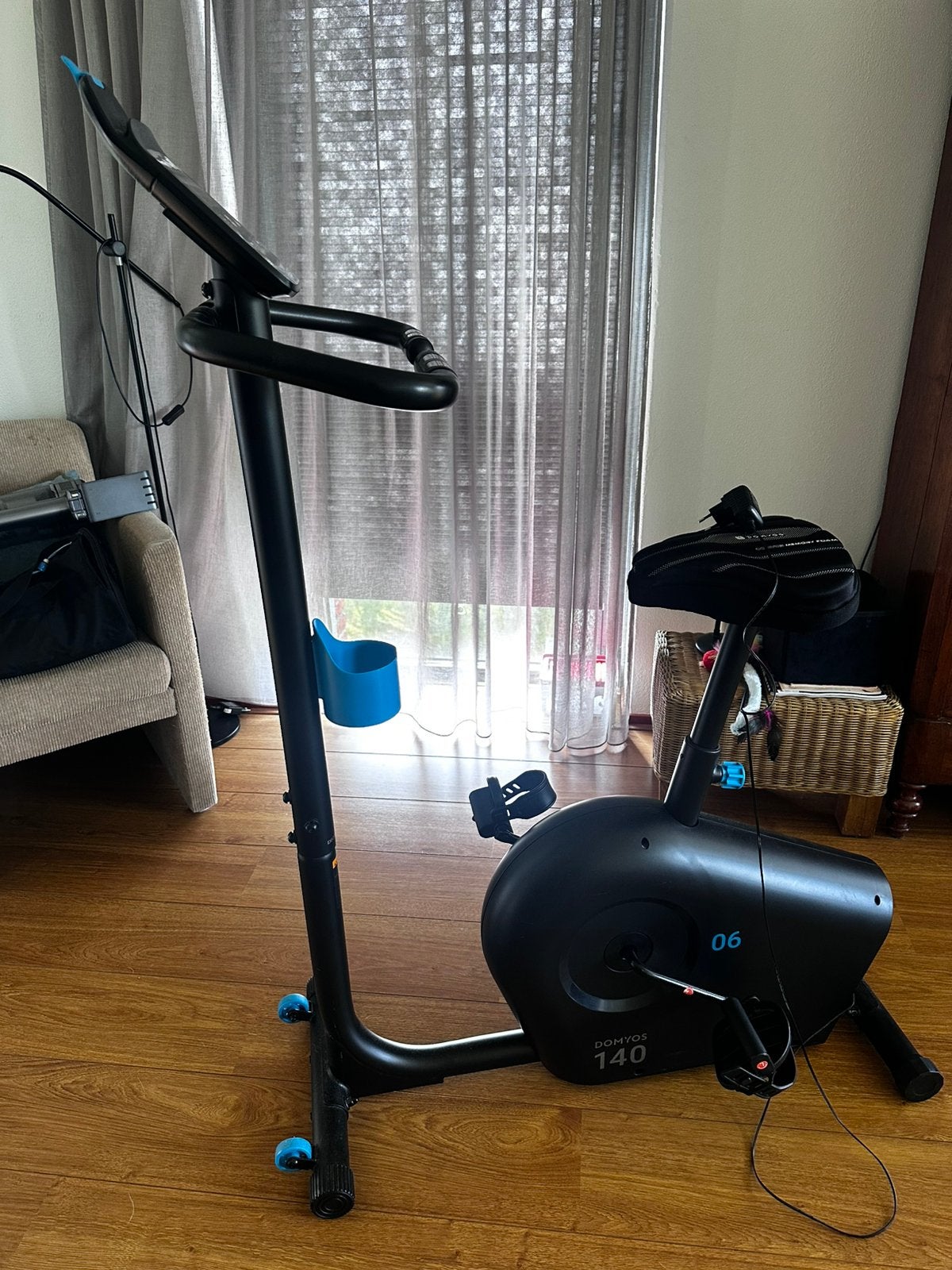 Hometrainer zwart, Ophalen, Zo goed als nieuw, Hometrainer