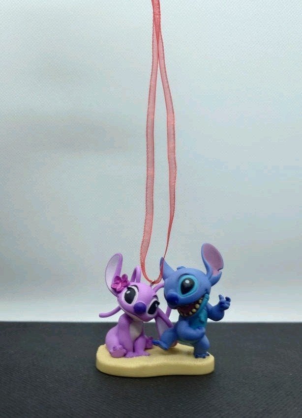 Disney Stitch en Angel kerst ornament hanger kerstbal, Verzamelen, Disney, Ophalen of Verzenden, Nieuw