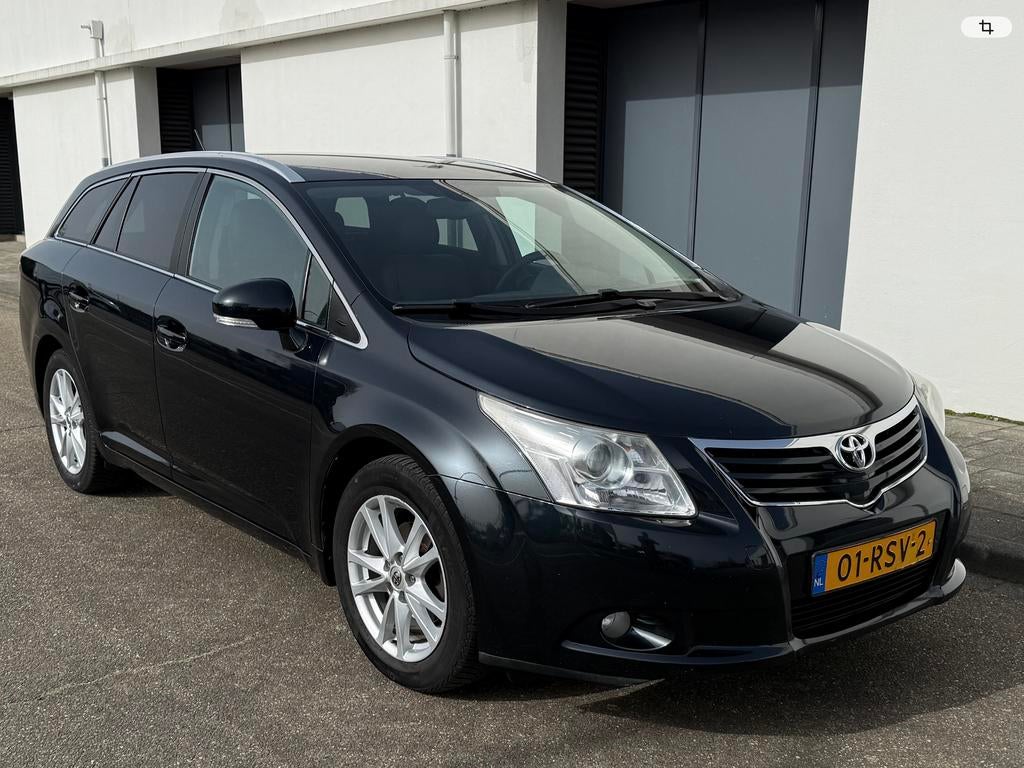 Toyota Avensis 2.0 16V Vvt-i Wagon CVT automaat 2011 Grijs, Auto's, Toyota, Euro 5, Zwart, 4 cilinders, Blauw