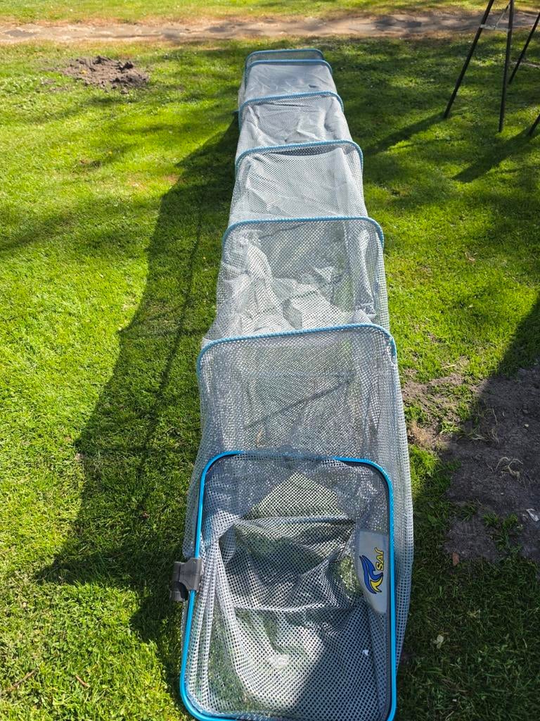JVS Keepnet Square Multi 4.00m!!20 euro!!, Watersport en Boten, Hengelsport | Witvissen, Nieuw, Net of Fuik, Ophalen of Verzenden