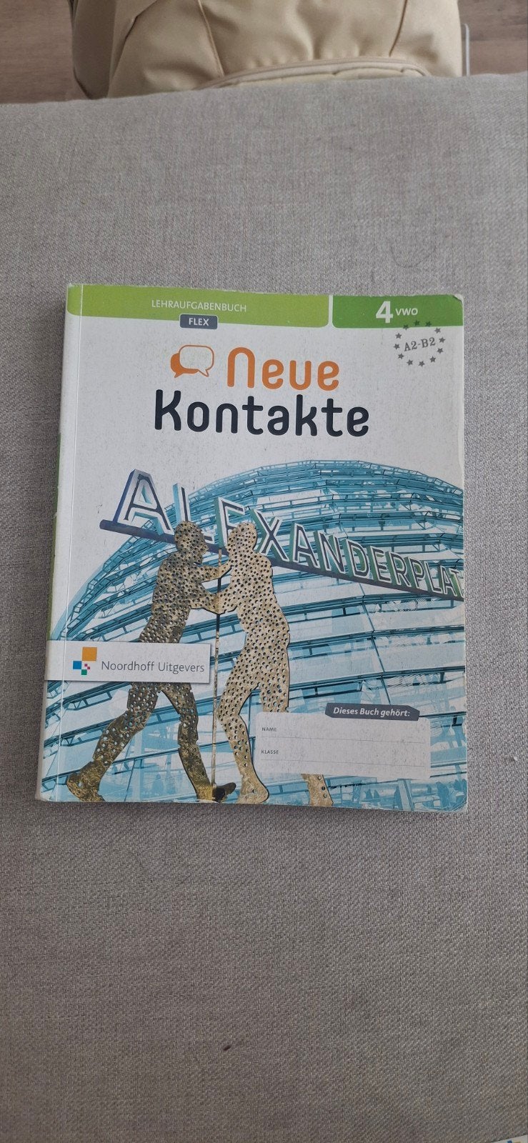 Neue Kontakte 4 vwo - 7e editie (licht gemarkeerd), Ophalen of Verzenden