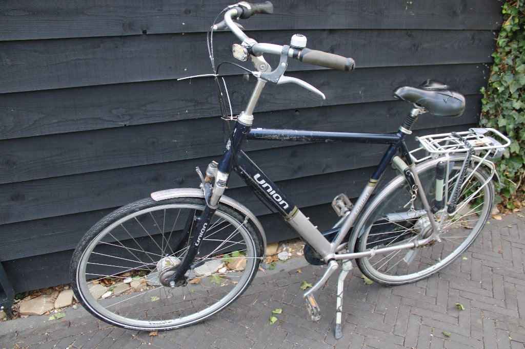 Heren fiets, Fietsen en Brommers, Fietsen | Heren | Herenfietsen, Gebruikt, Versnellingen, 61 tot 65 cm, Ophalen
