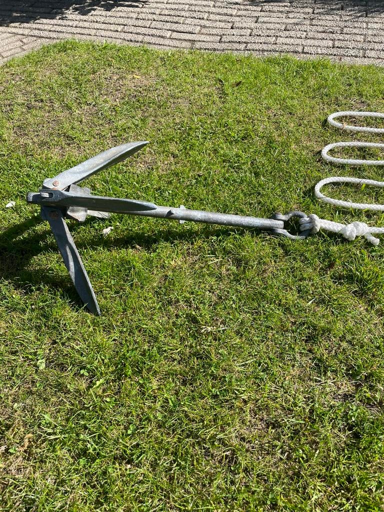 Anker met touw, Ophalen of Verzenden, Gebruikt, Overige typen