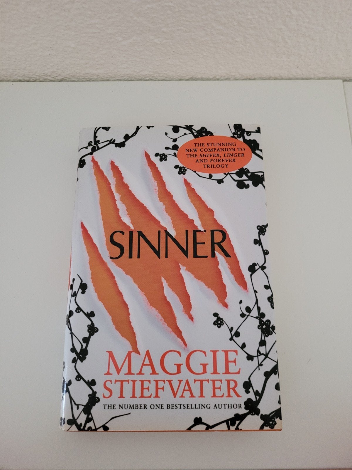 Sinner - Maggie Stiefvater (Engelse versie), Ophalen of Verzenden, Gelezen, Maggie Stiefvater, Fictie