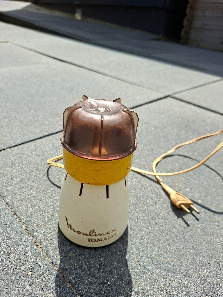 Vintage Moulinex Tomado Koffiemolen – '60 Retro (Werkend!), Ophalen of Verzenden