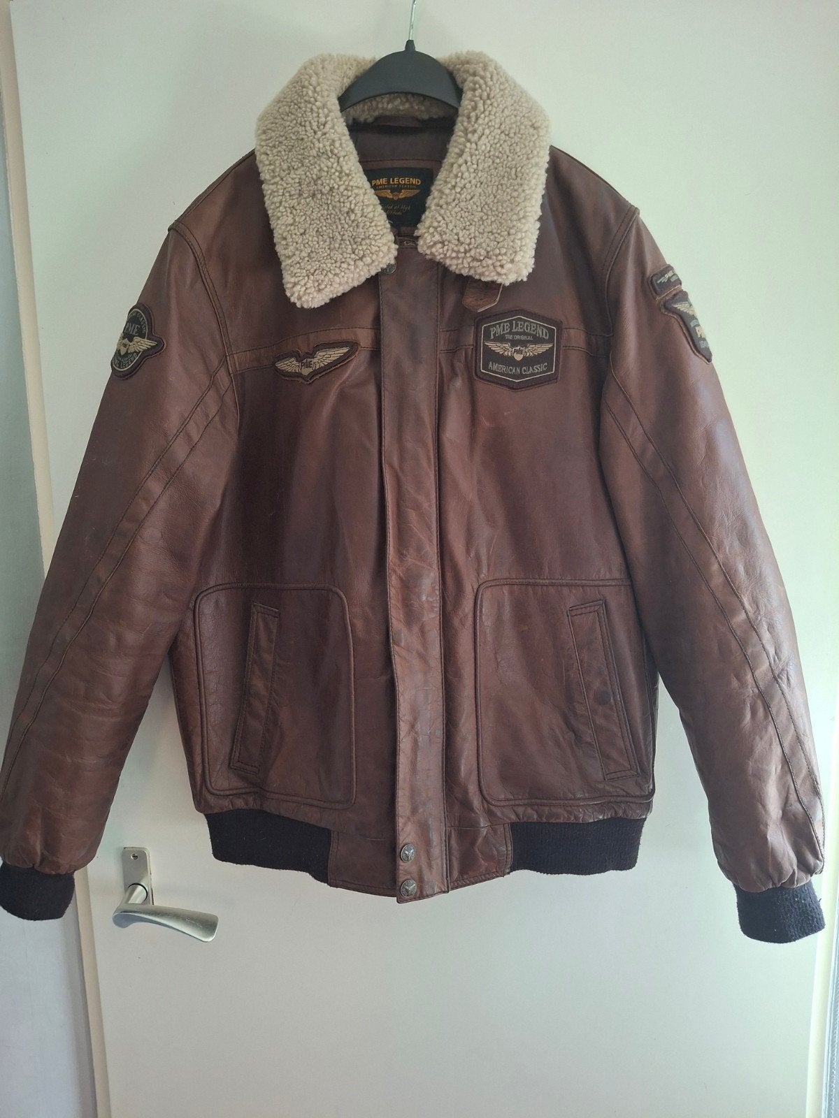 PME Legend leren pilotenjas XL – Nieuwstaat – Origineel, Kleding | Heren, Jassen | Winter, Zo goed als nieuw, Maat 56/58 (XL)