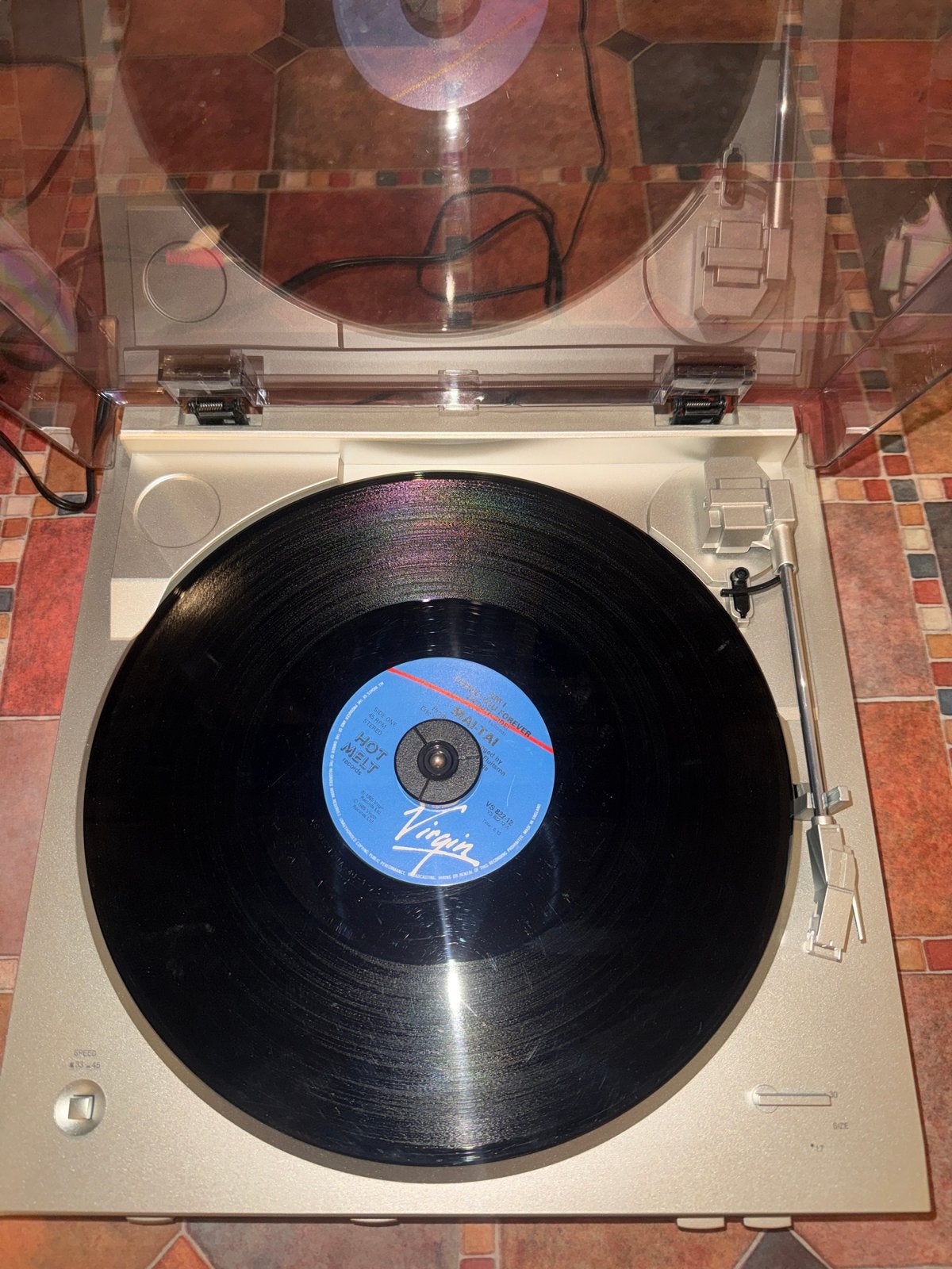 Denon DP-200USB Platenspeler - Getest en Werkend, Audio, Tv en Foto, Overige merken, Gebruikt, Automatisch, Ophalen of Verzenden