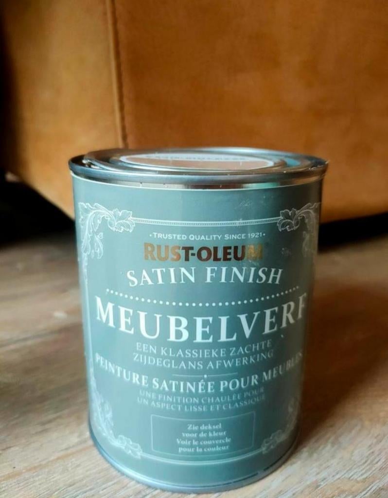 Rust Oleum meubelverf/ beige & caramel!, Ophalen of Verzenden