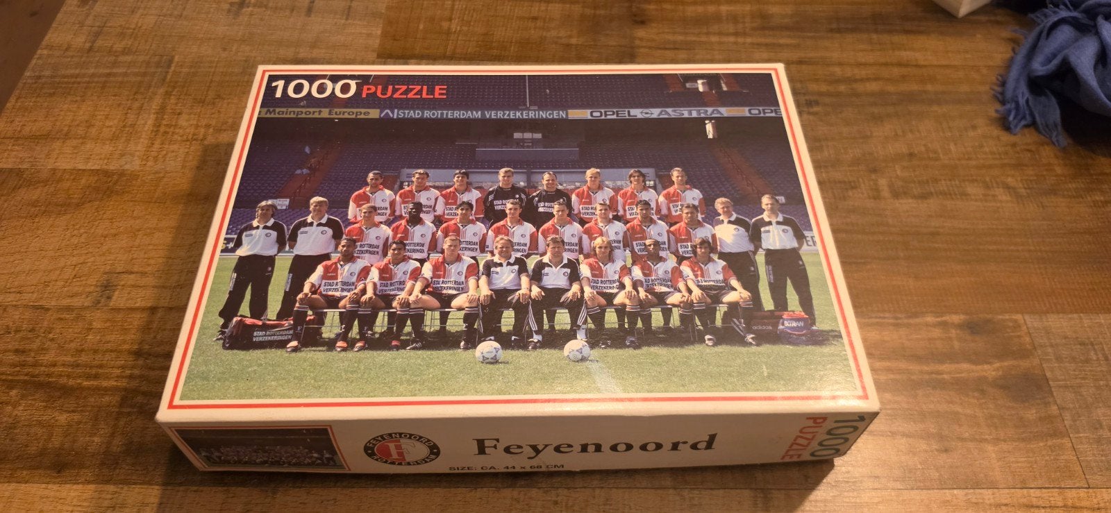 Feyenoord Puzzel 1000 Stukjes - Voetbal Legpuzzel, Ophalen of Verzenden, 500 t/m 1500 stukjes, Gebruikt, Legpuzzel