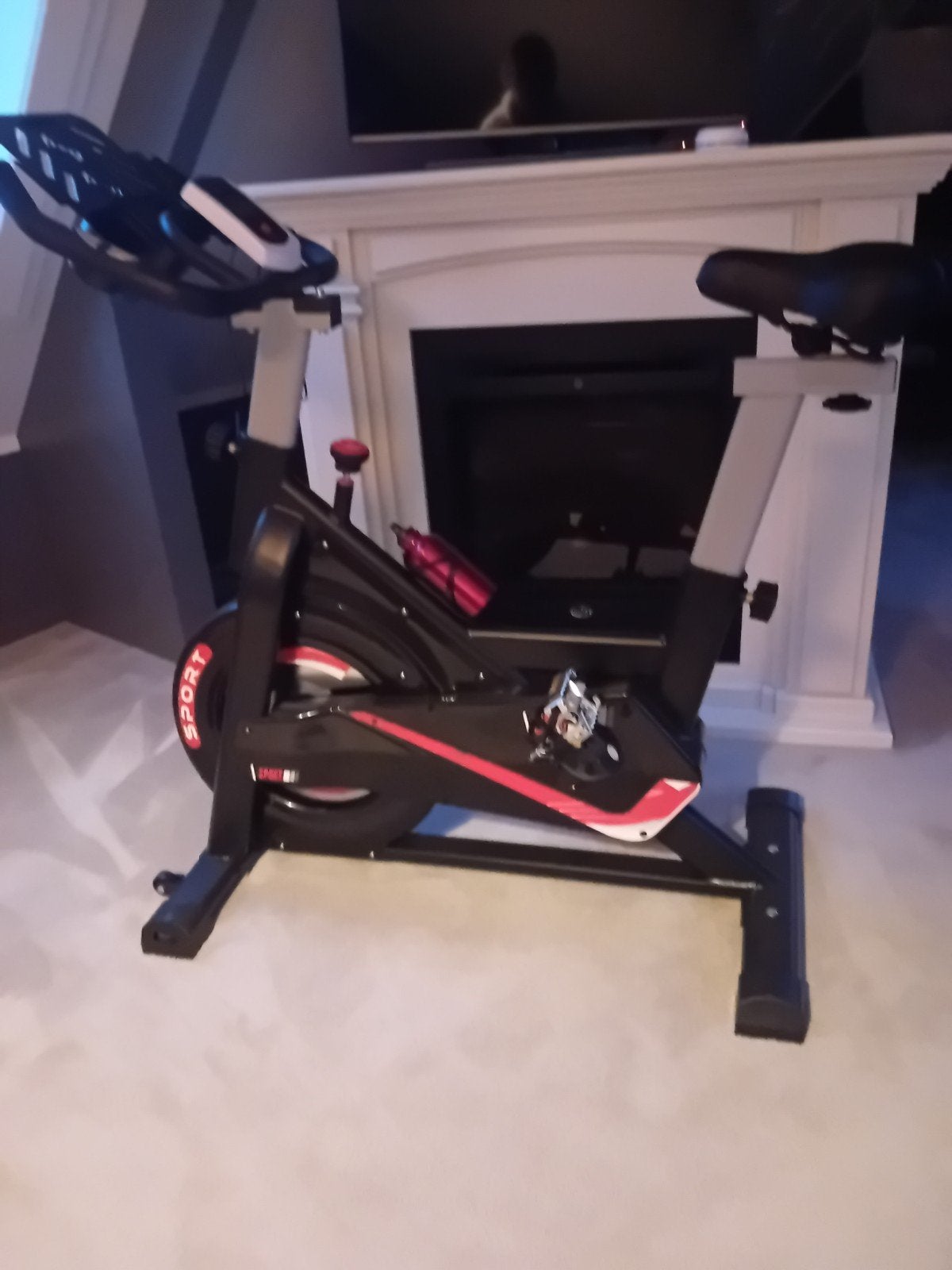 Te koop,hometrainer, Ophalen, Zo goed als nieuw, Hometrainer