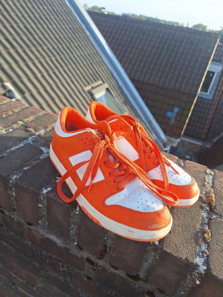 New Yorker sneakers maat 40 - Oranje/Wit, Ophalen, Sneakers of Gympen, Gedragen, New Yorker