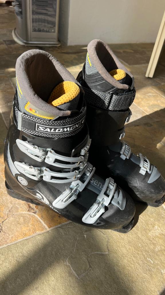 Salomon schoenen maat 47,5, Sport en Fitness, Skiën en Langlaufen, 160 tot 180 cm, Gebruikt, Schoenen, Skiën