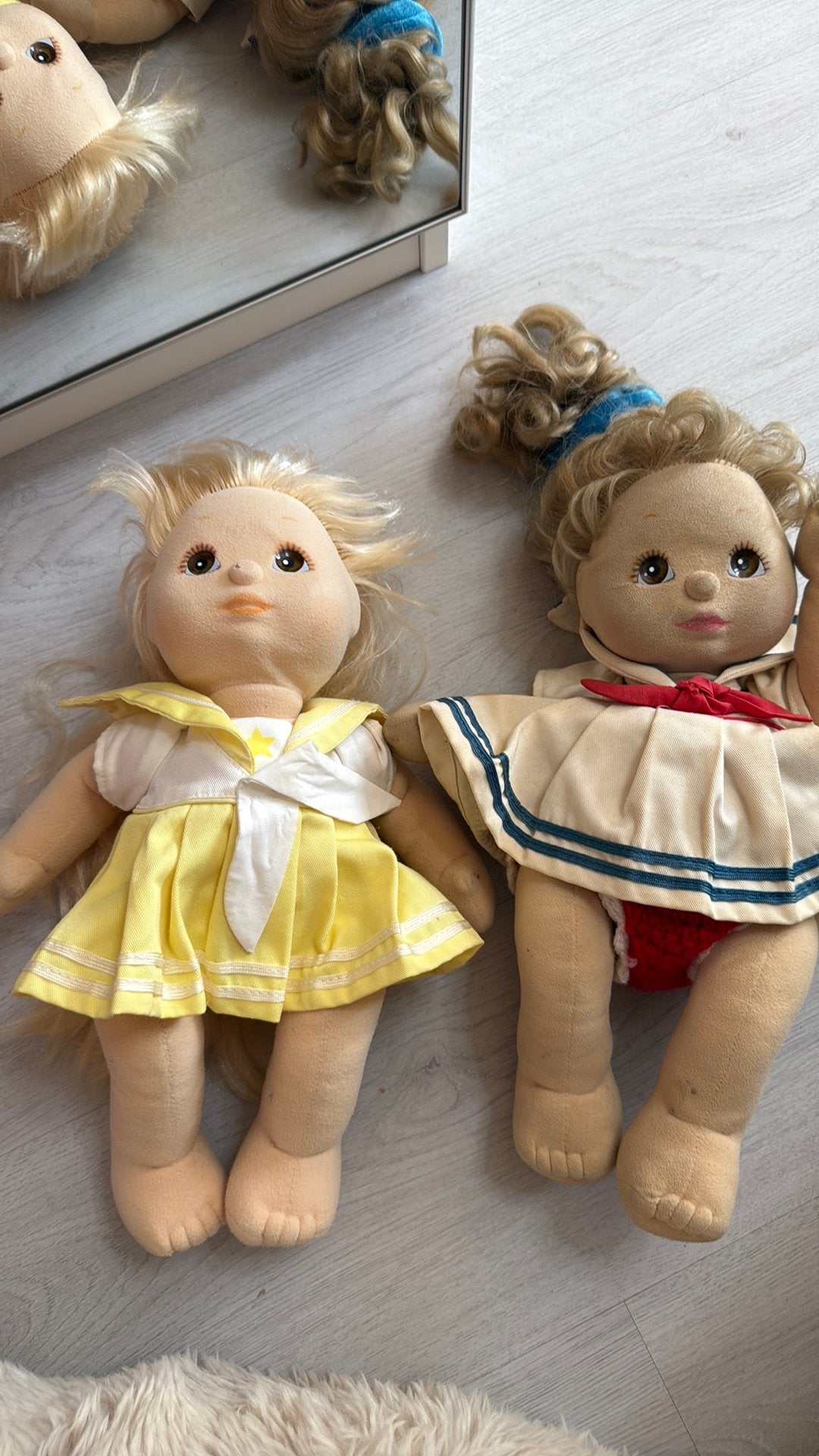 Mattel 2 mijn kleintje poppen origenele mattel jurkjes, Verzamelen, Poppen, Ophalen of Verzenden, Zo goed als nieuw, Pop
