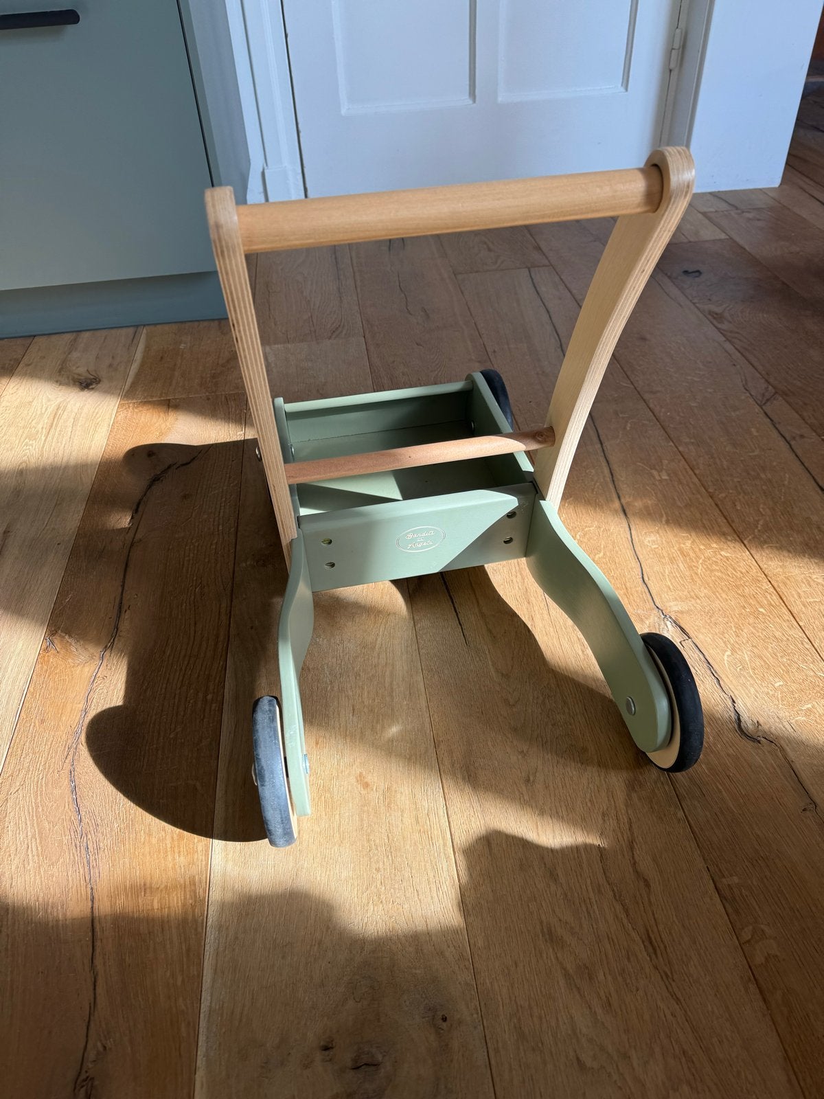 Bandits and Angels Houten Loopwagen, Ophalen, Gebruikt, Overige typen, Met wieltjes