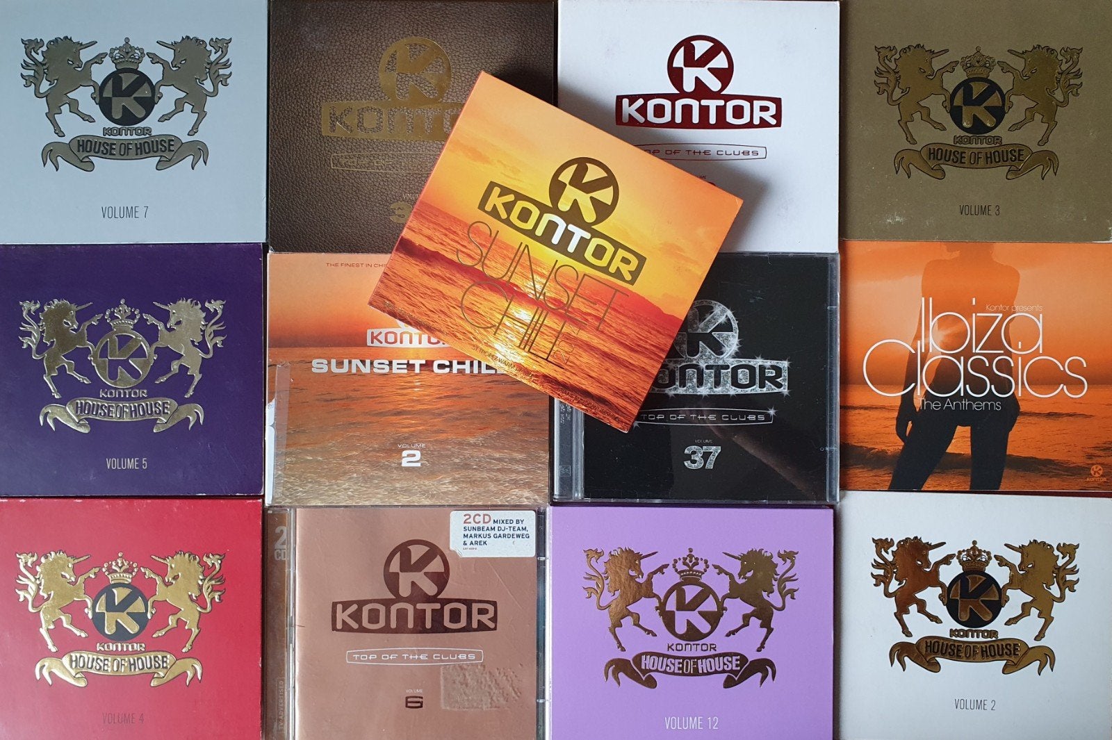 Kontor (label) cd's mogen ook per stuk, Ophalen of Verzenden, Gebruikt