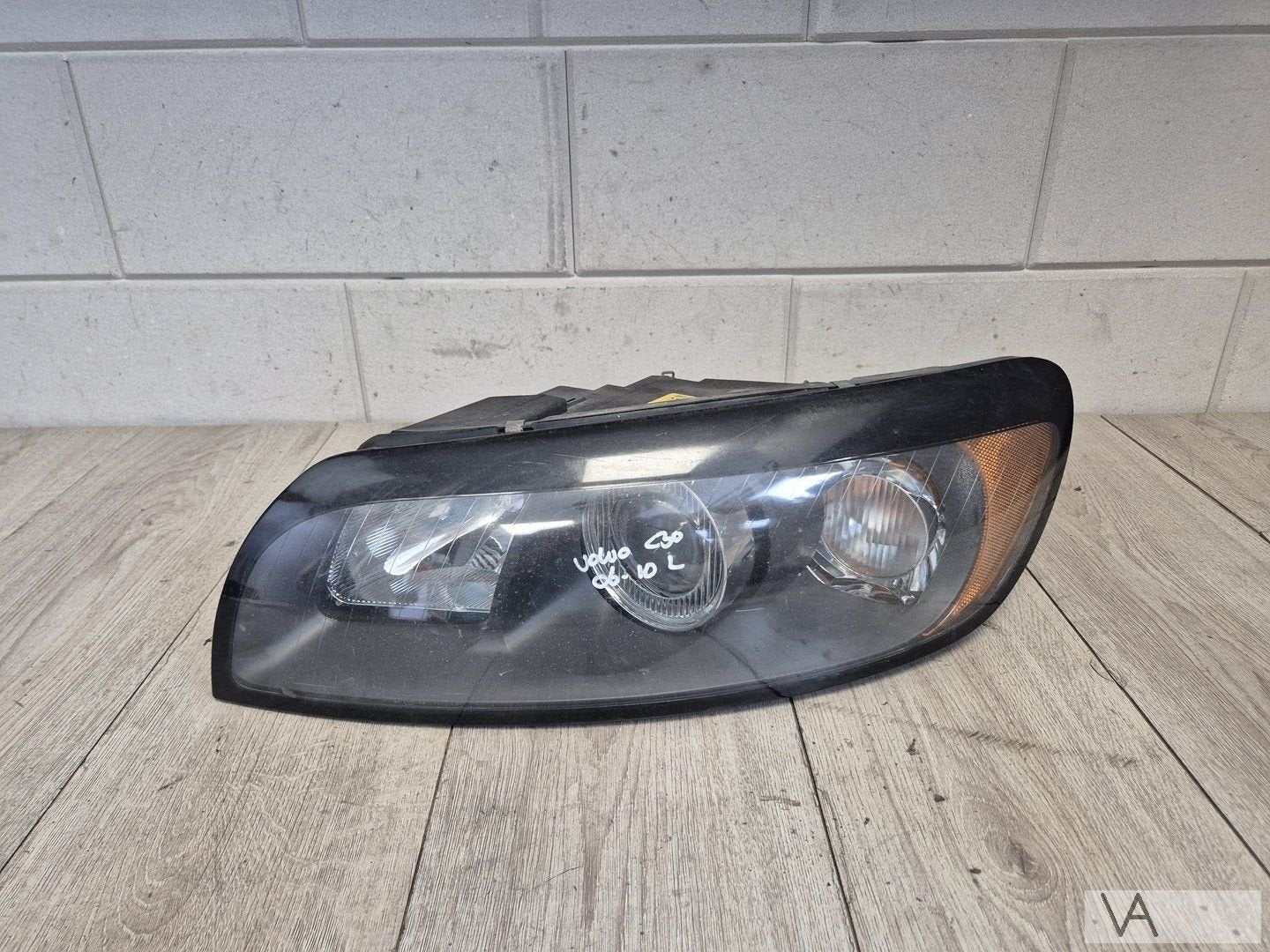 Koplamp links van Volvo C30 2006 - 2010 31214537 origineel, Gebruikt, -, -, Ophalen of Verzenden