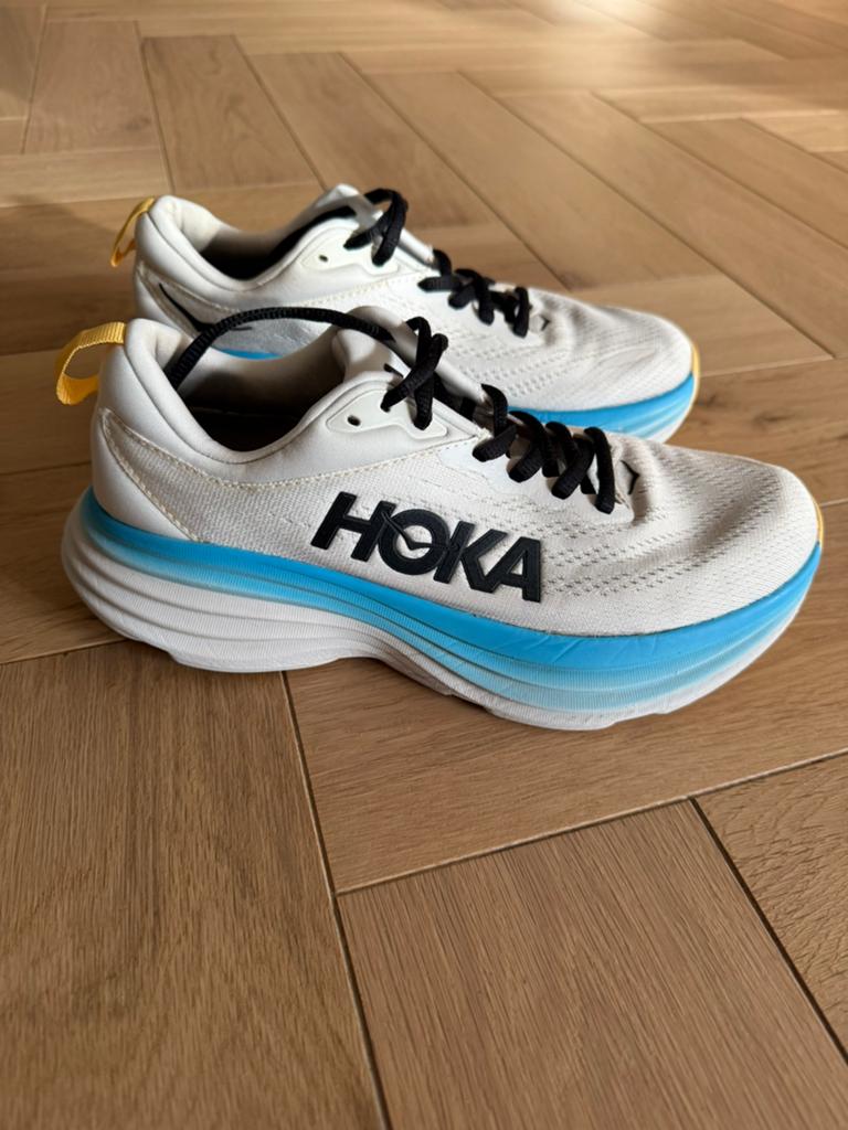 Hoka Bondi 8 - Hardloopschoenen Dames - 39 1/3, Ophalen of Verzenden, Zo goed als nieuw, Hardloopschoenen, Overige merken