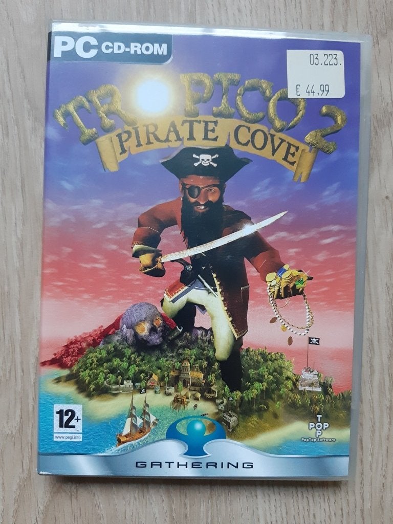 Tropico 2 Pirate Cove, PC spel, Gebruikt, 1 speler, Ophalen of Verzenden, Vanaf 3 jaar