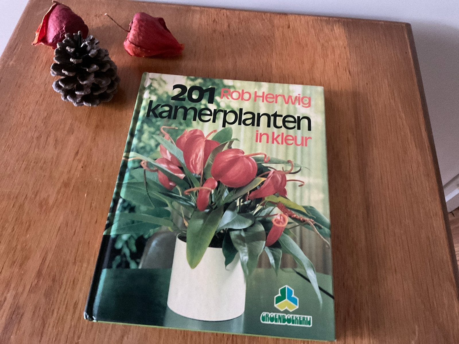 201 Rob Herwig kamerplanten in kleur - Groenboek, Boeken, Ophalen of Verzenden, Gelezen, Kamerplanten