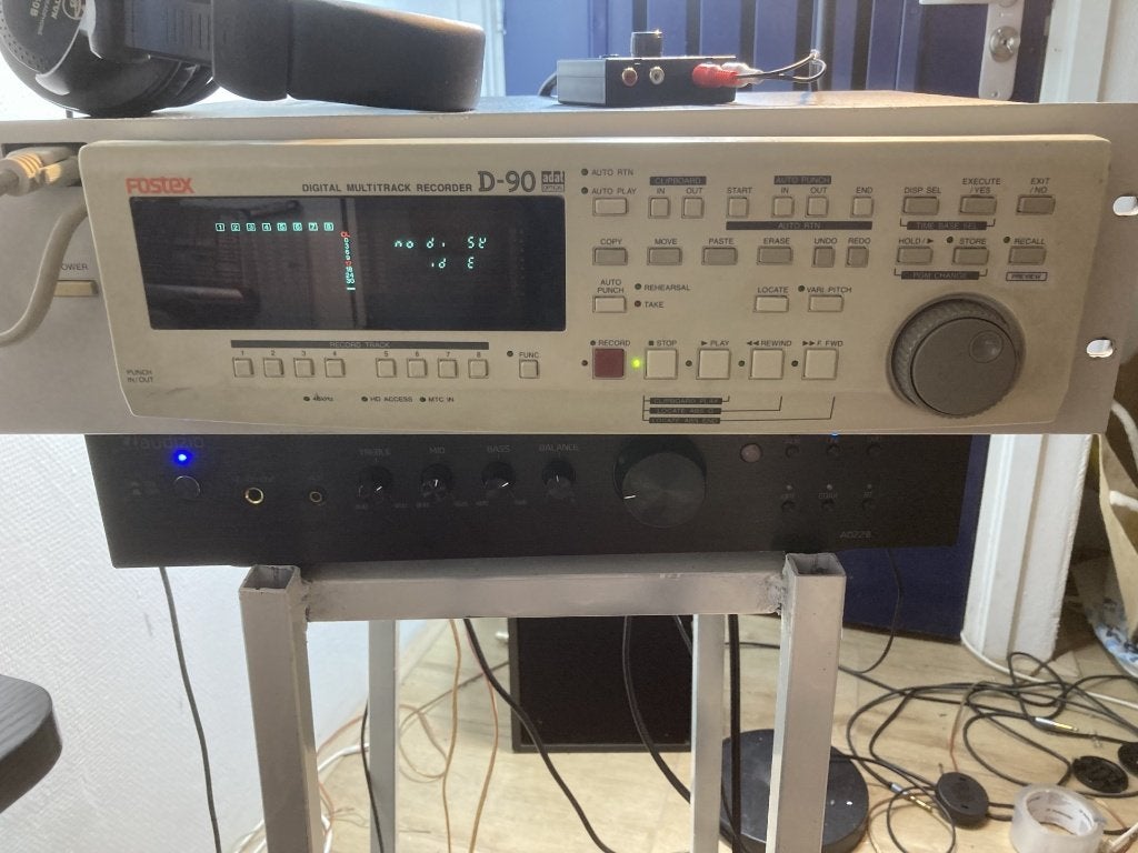 Fostex Multitrack recorder, Ophalen of Verzenden, Gebruikt, 5 tot 10 kanalen