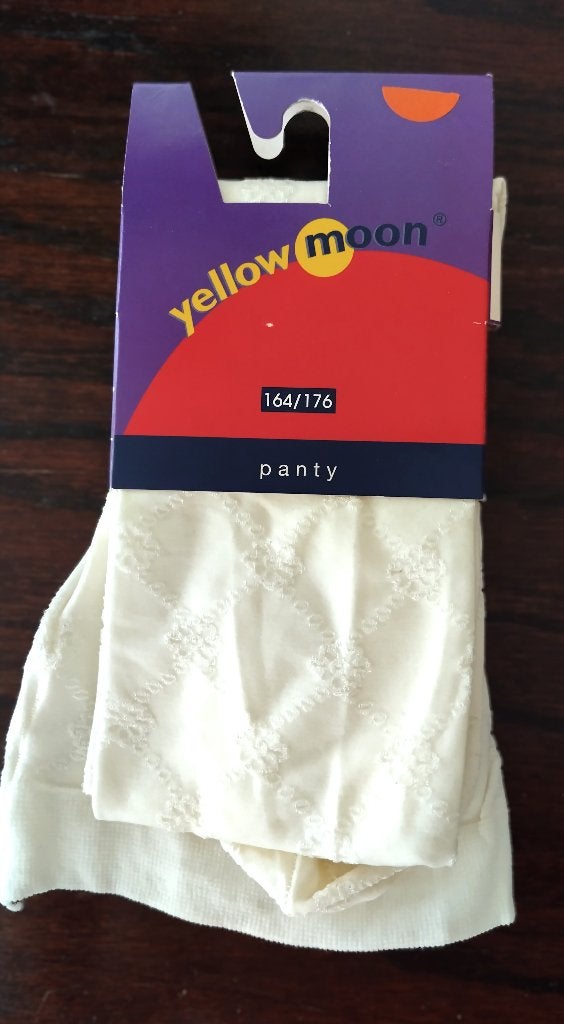 Yellow Moon Kinderpanty, Maat 164-176, Wit, 1 paar, Overige typen, Meisje, Nieuw, Ophalen of Verzenden