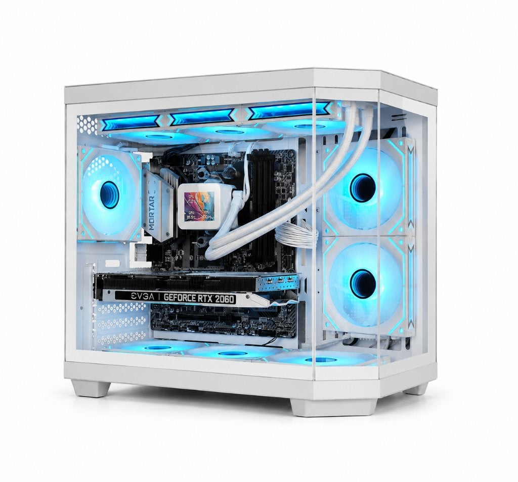 Behuizing Mars  Gaming MC-3TCOREM Wit Mini