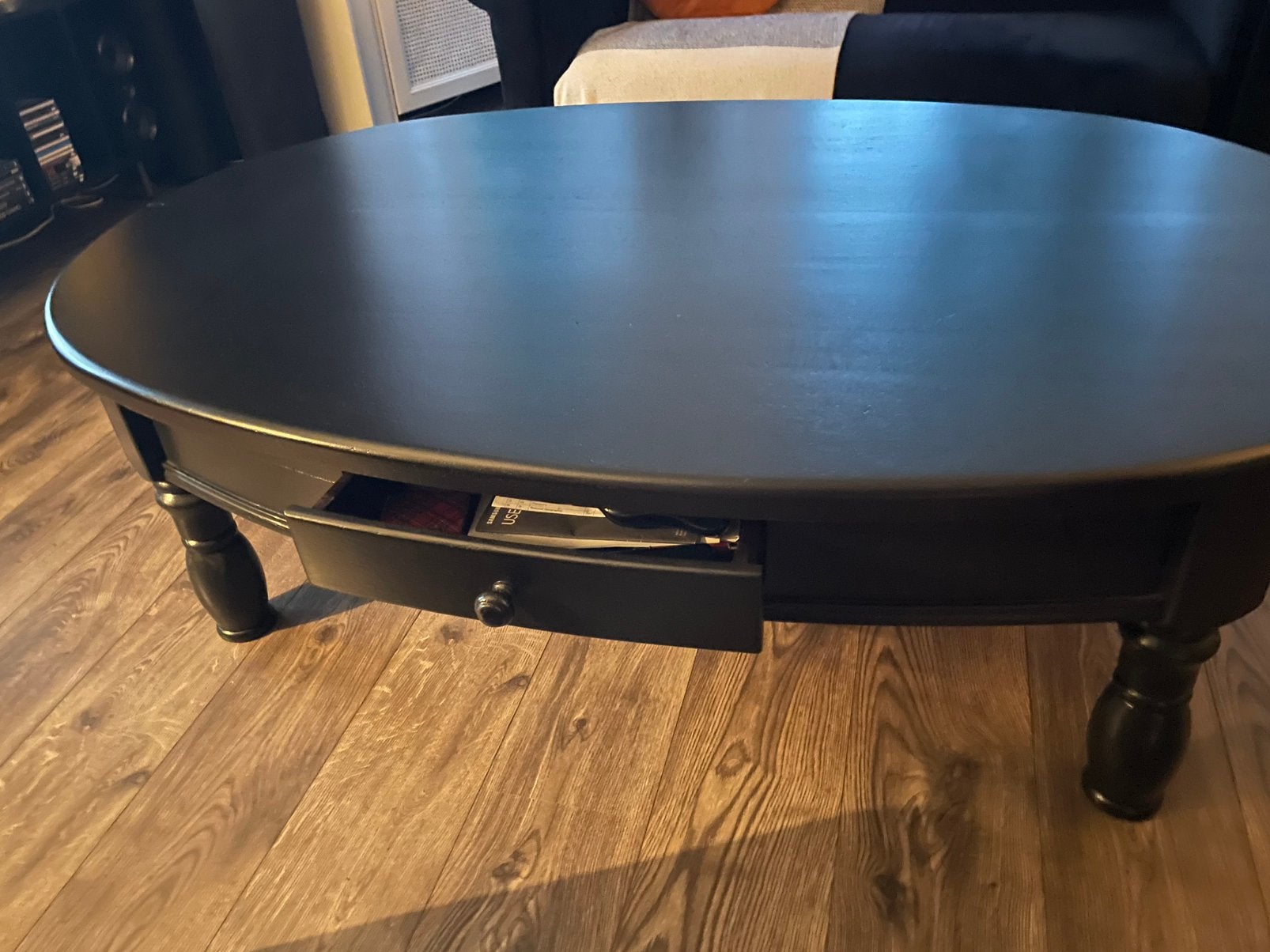 Salontafel, Huis en Inrichting, Tafels | Salontafels, Ophalen, 100 tot 150 cm, Eikenhout, 50 tot 100 cm