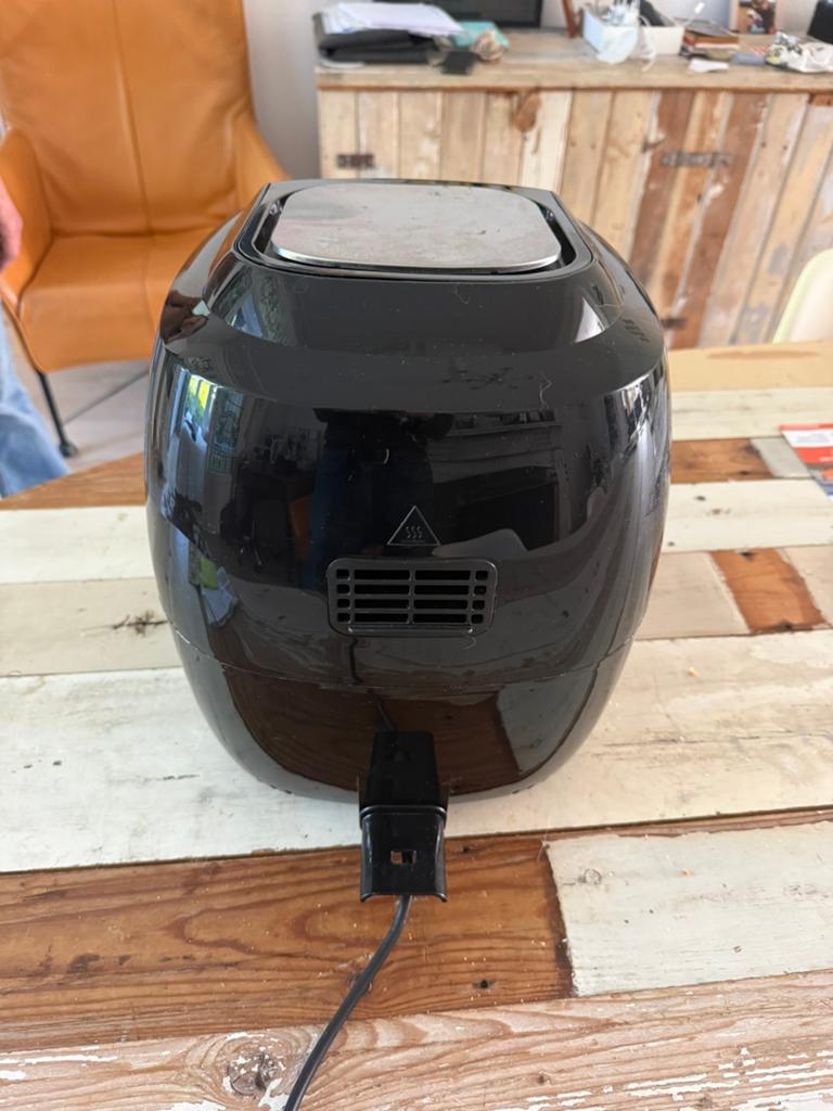 Airfryer Blokker zwart BL-18303 1500W, Witgoed en Apparatuur, Ophalen, Zo goed als nieuw, Airfryer, Minder dan 750 gram