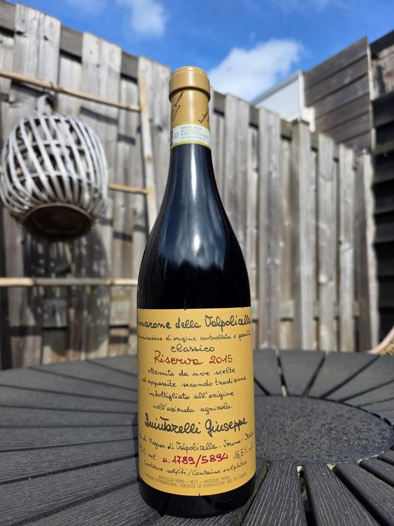 RISERVA*  Quintarelli Giuseppe Amarone 2015, Verzamelen, Wijnen, Nieuw, Rode wijn, Italië, Vol, Ophalen of Verzenden