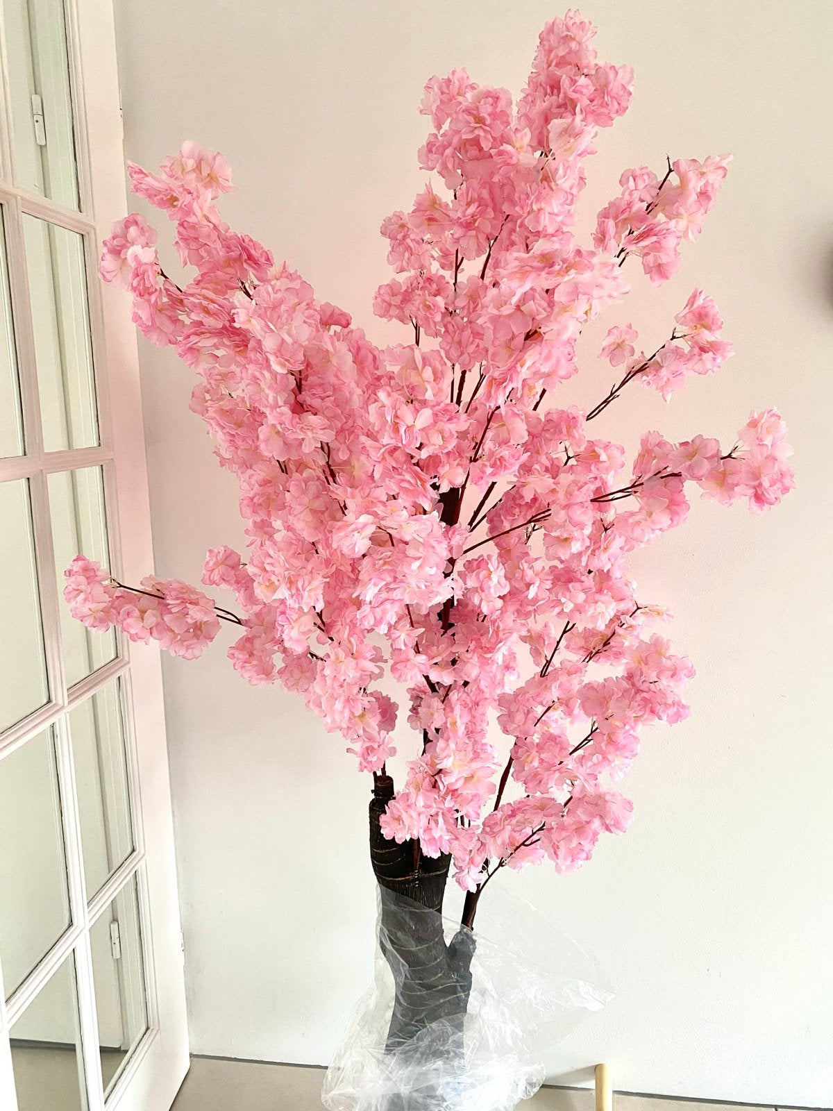 Prachtige bloesemboom roze, Huis en Inrichting, Binnen, Roze, Nieuw, Ophalen of Verzenden