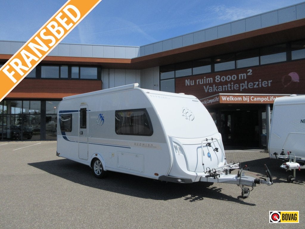 Knaus Sudwind Silver Selection 500 FU NETJES, RUIM, COMPLEET, Rondzit, Knaus, Tot en met 4, 1000 - 1250 kg