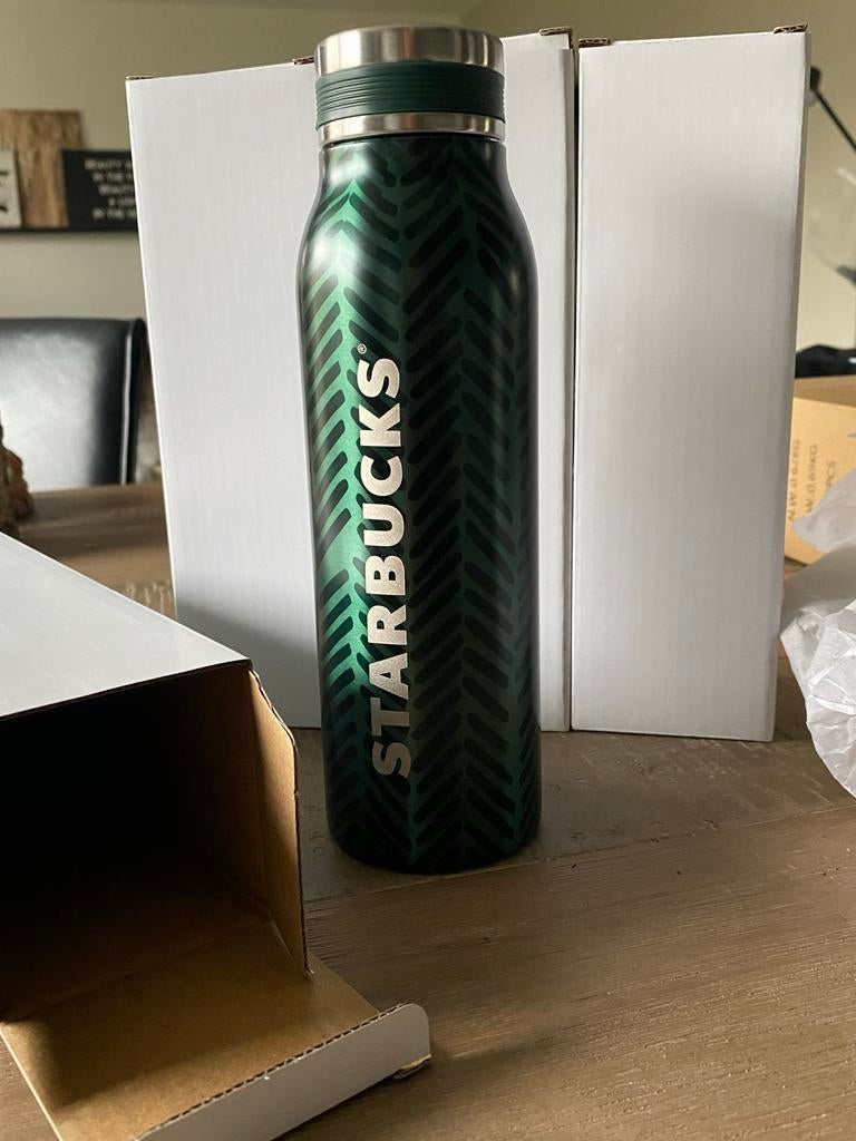 Starbucks Groene Thermosfles - Nieuw in Doos, Ophalen of Verzenden, Nieuw