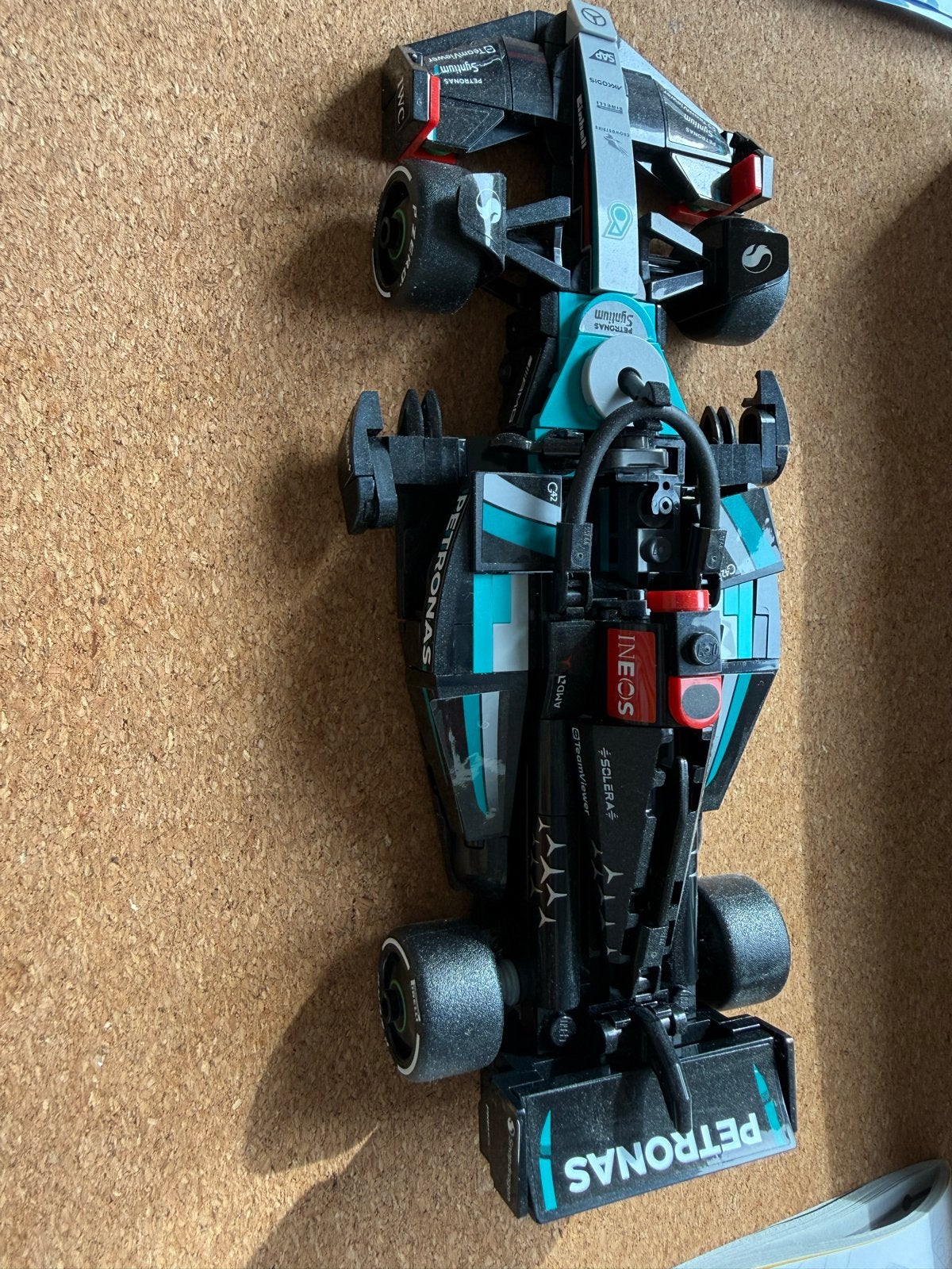 LEGO Speed Champions Mercedes-AMG F1 W15 E Performance, Ophalen of Verzenden, Zo goed als nieuw, Overige merken