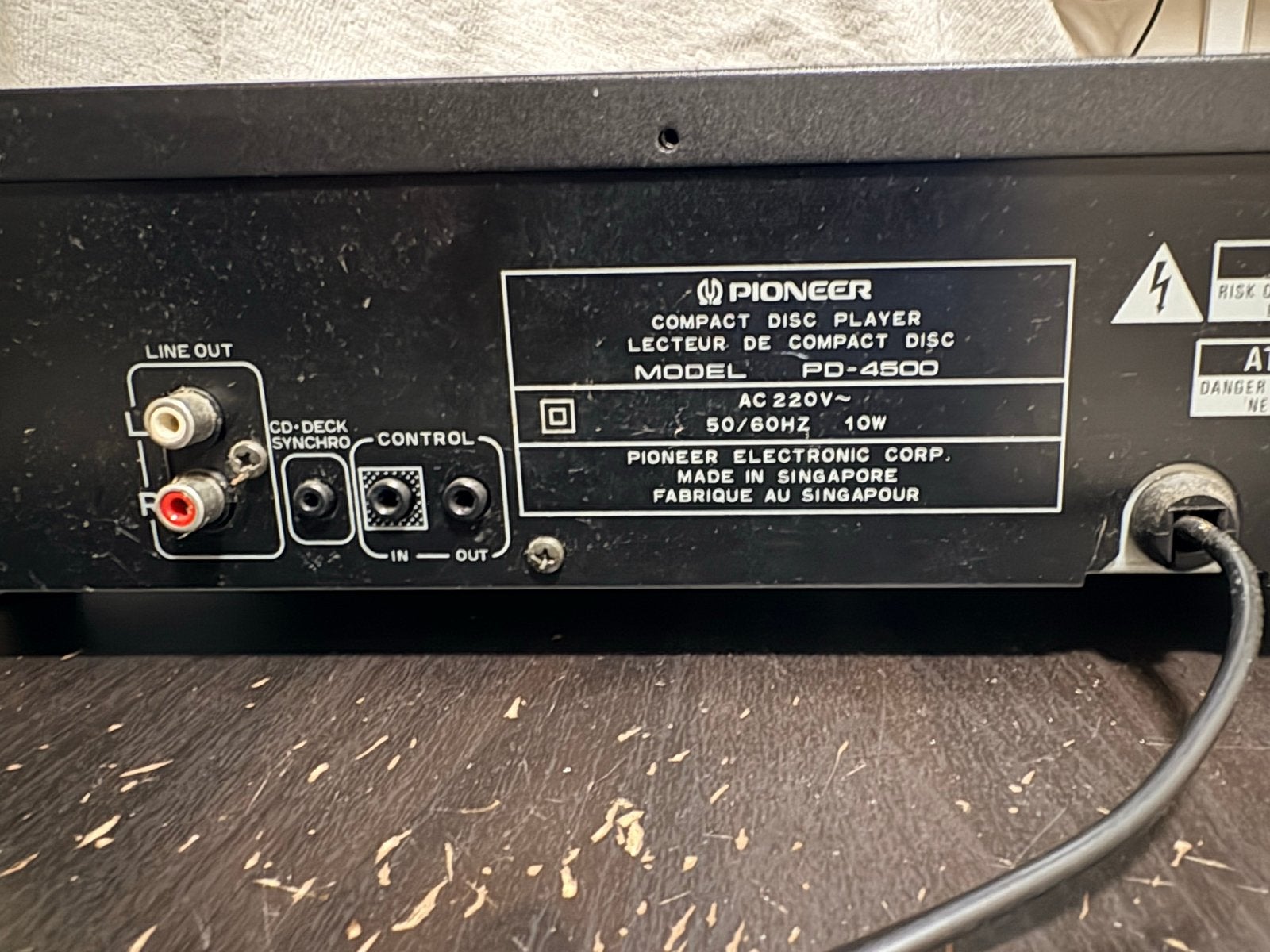 Pioneer PD-4500 CD Speler - Zonder afstandsbediening, Ophalen, Gebruikt, Pioneer